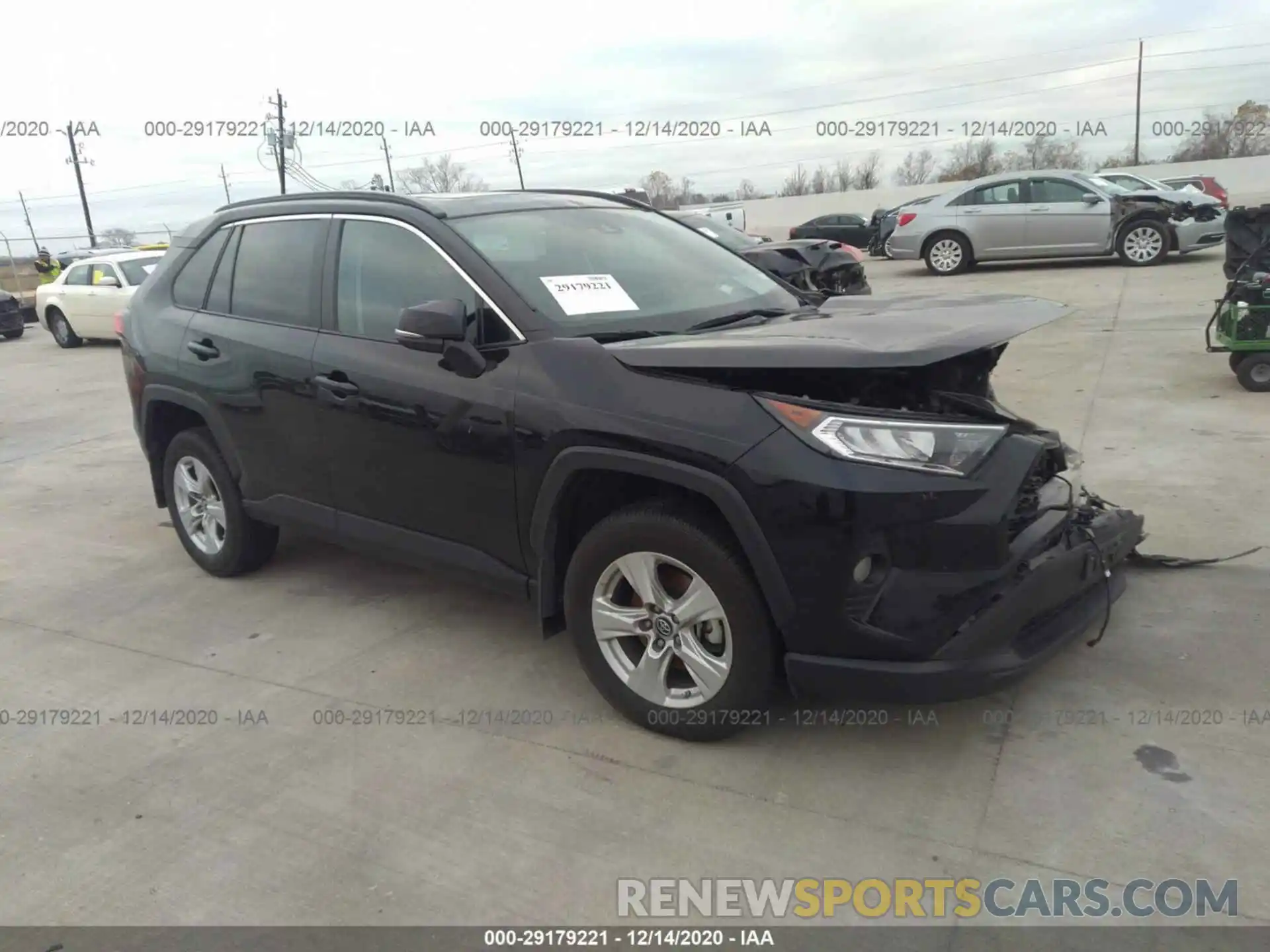 1 Фотография поврежденного автомобиля 2T3W1RFVXKC030217 TOYOTA RAV4 2019