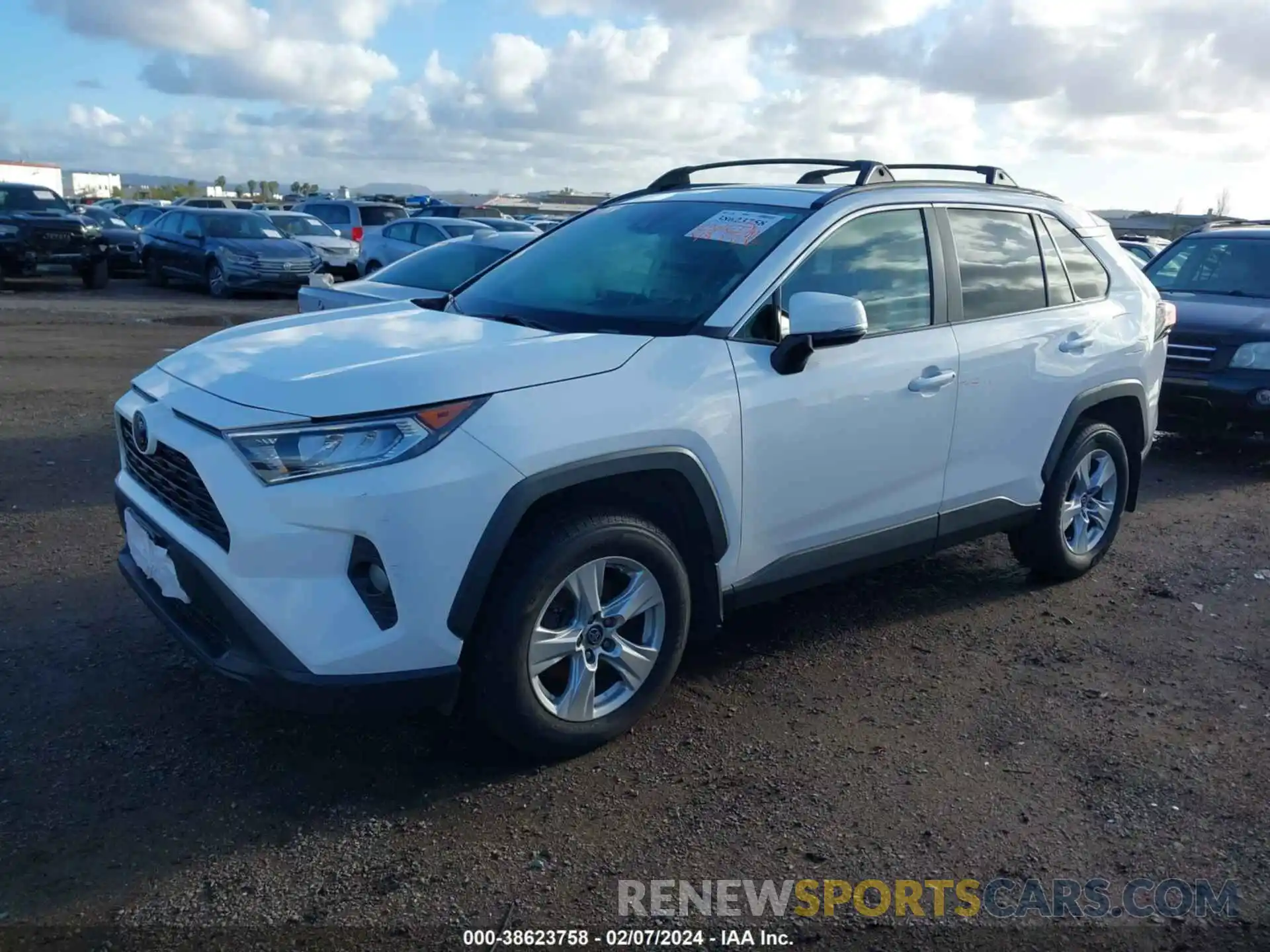 2 Photograph of a damaged car 2T3W1RFVXKW002707 TOYOTA RAV4 2019