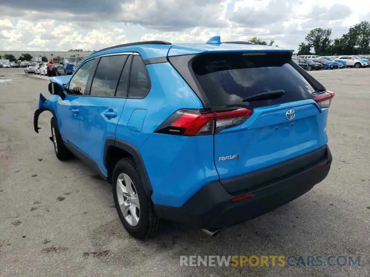 3 Photograph of a damaged car 2T3W1RFVXKW003873 TOYOTA RAV4 2019