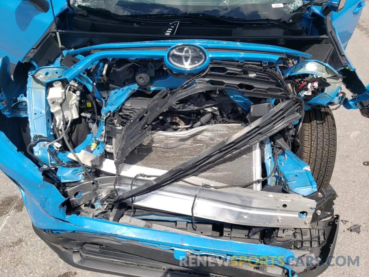 7 Photograph of a damaged car 2T3W1RFVXKW003873 TOYOTA RAV4 2019