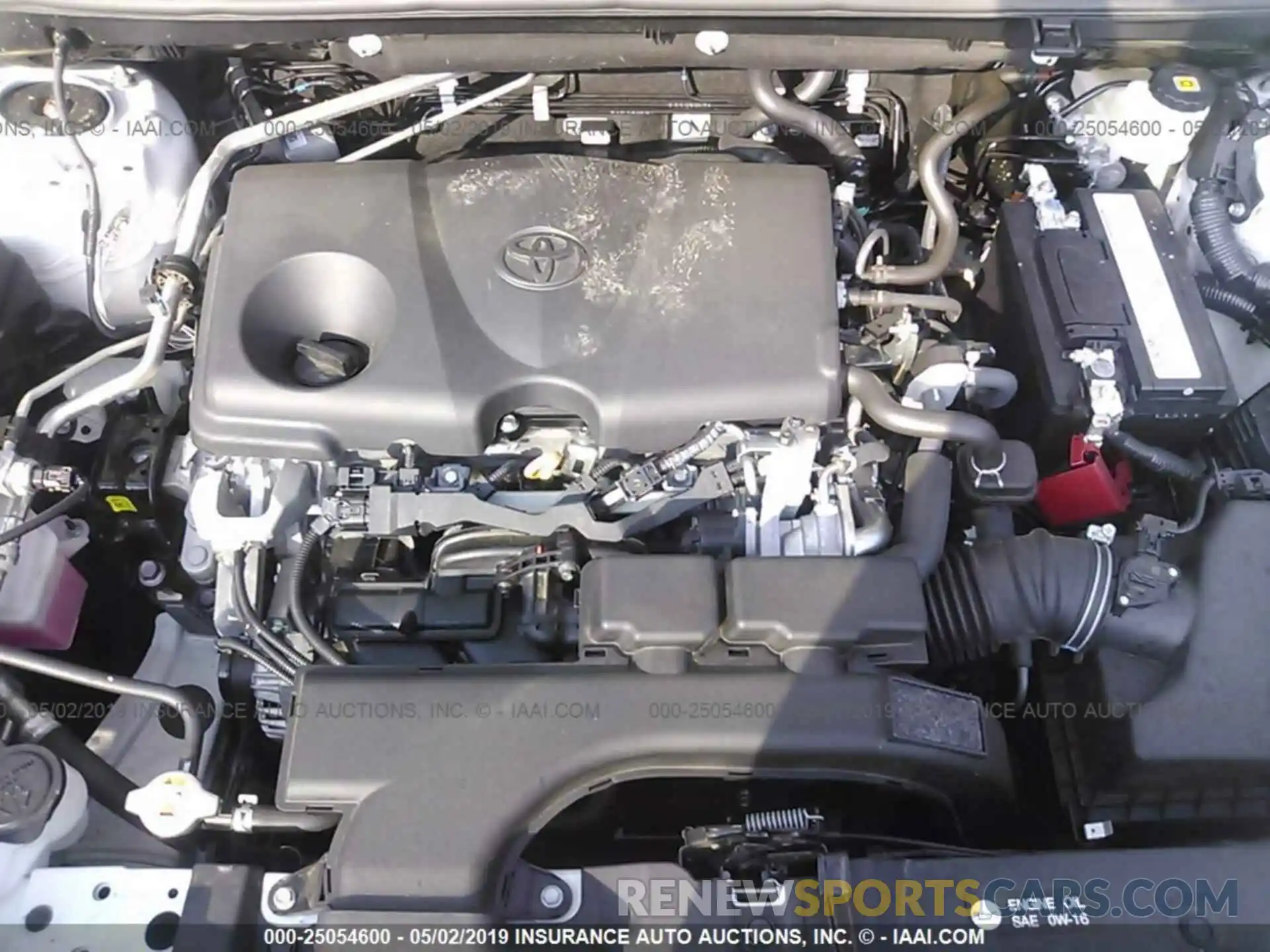 10 Фотография поврежденного автомобиля 2T3W1RFVXKW005025 TOYOTA RAV4 2019