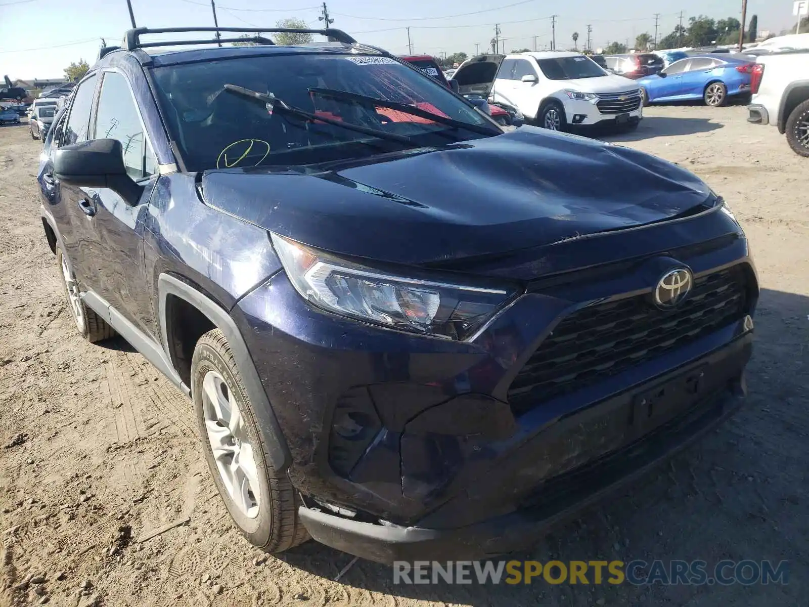 1 Photograph of a damaged car 2T3W1RFVXKW006174 TOYOTA RAV4 2019