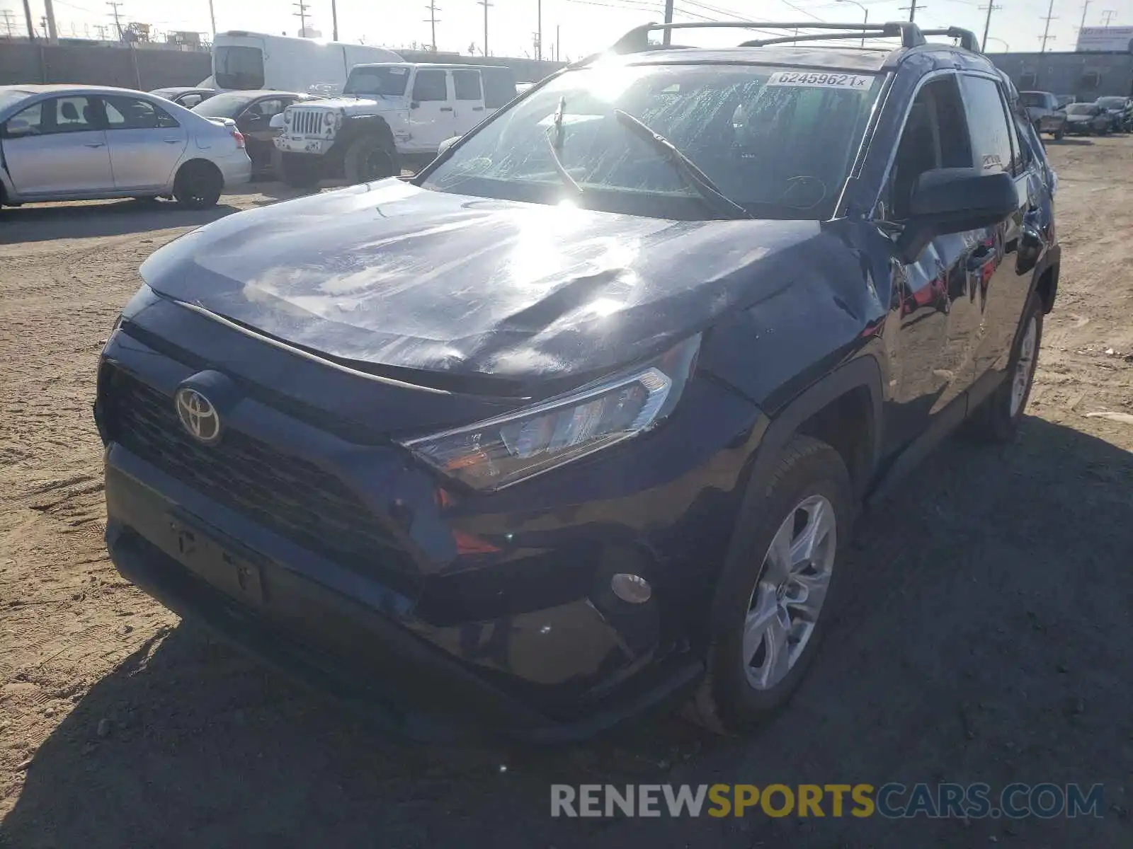 2 Фотография поврежденного автомобиля 2T3W1RFVXKW006174 TOYOTA RAV4 2019