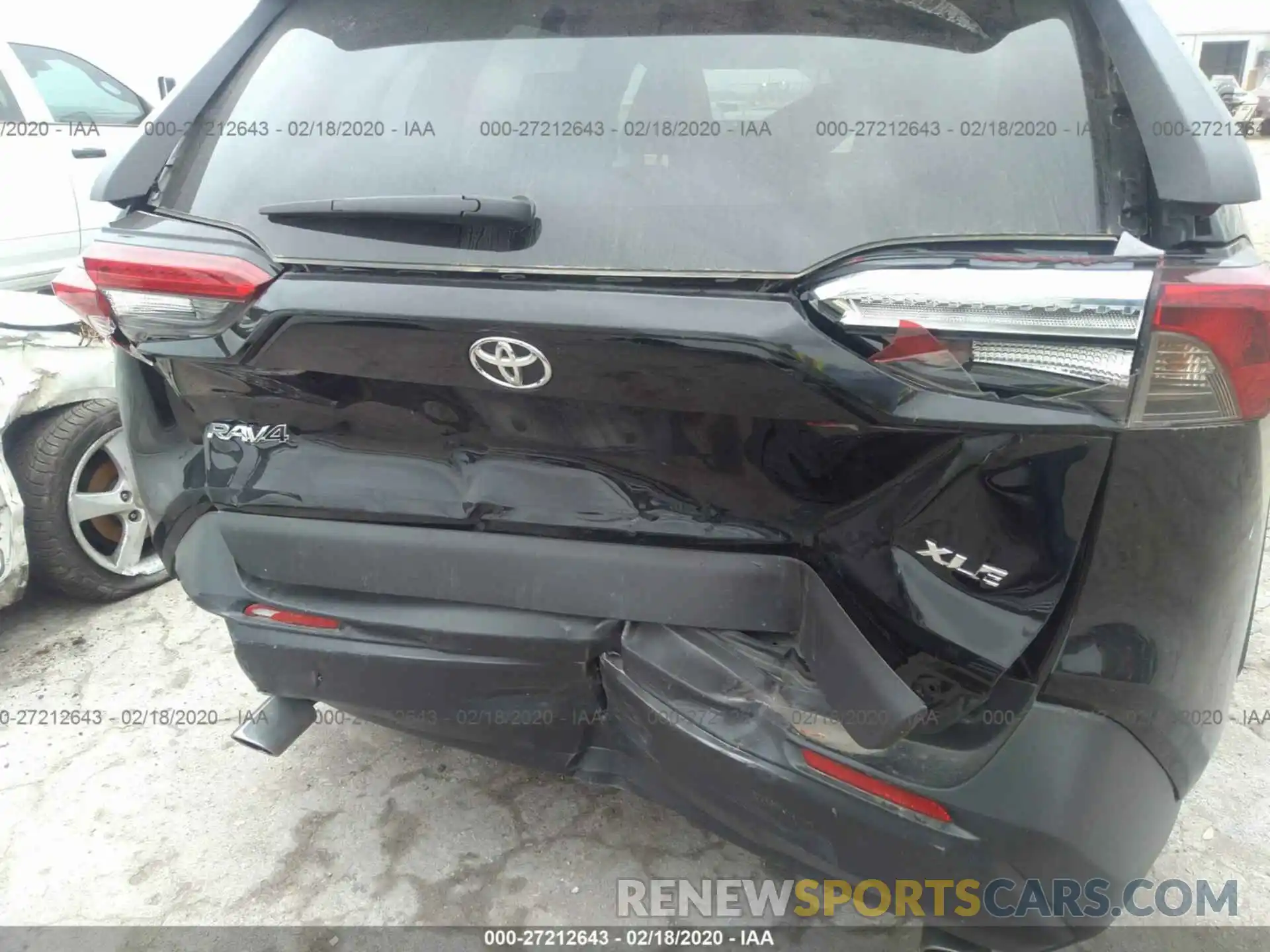 6 Фотография поврежденного автомобиля 2T3W1RFVXKW007275 TOYOTA RAV4 2019