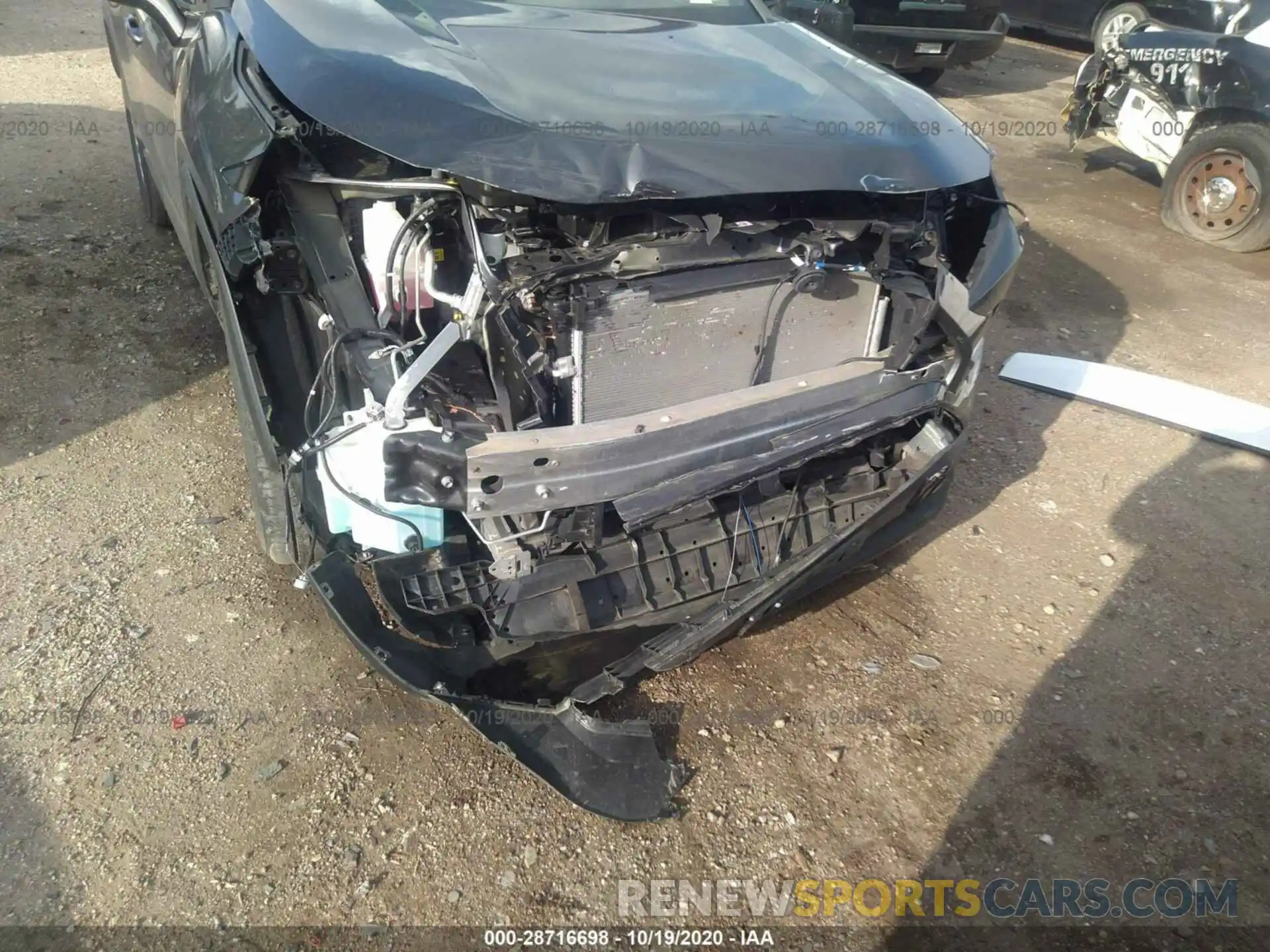 6 Фотография поврежденного автомобиля 2T3W1RFVXKW016879 TOYOTA RAV4 2019