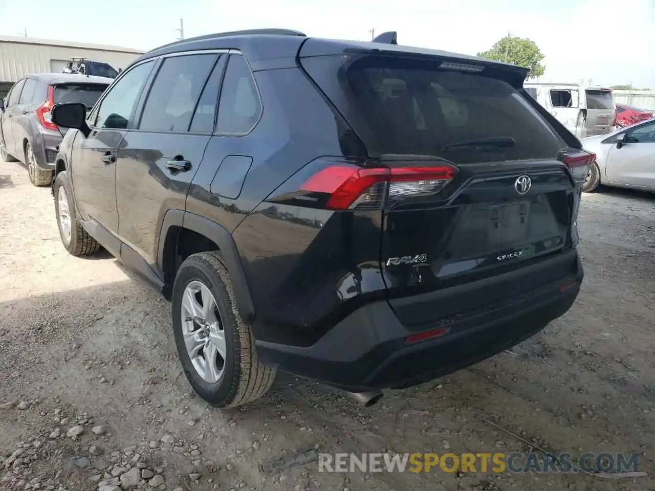 3 Photograph of a damaged car 2T3W1RFVXKW019328 TOYOTA RAV4 2019