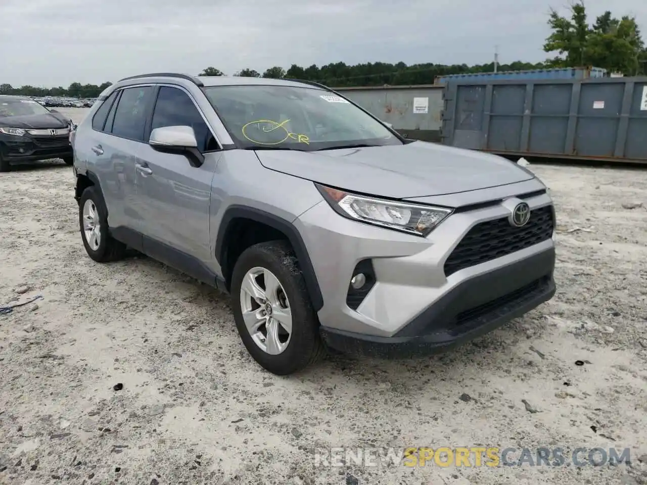 1 Photograph of a damaged car 2T3W1RFVXKW024786 TOYOTA RAV4 2019