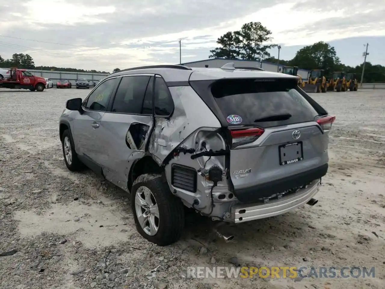 3 Photograph of a damaged car 2T3W1RFVXKW024786 TOYOTA RAV4 2019