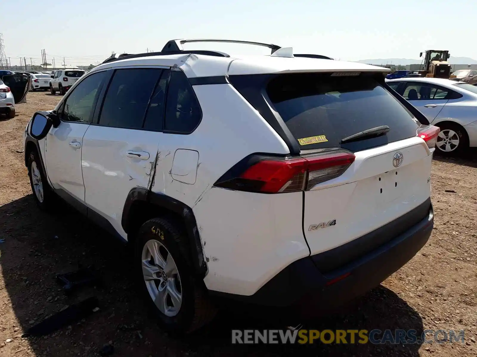 3 Photograph of a damaged car 2T3W1RFVXKW025680 TOYOTA RAV4 2019