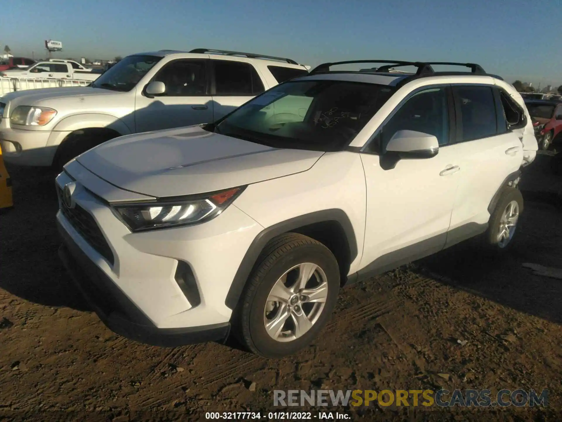 2 Photograph of a damaged car 2T3W1RFVXKW028711 TOYOTA RAV4 2019