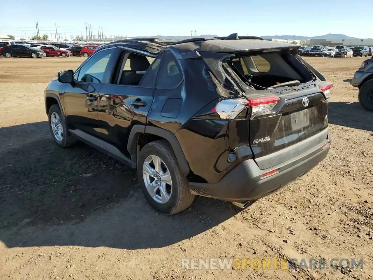 3 Фотография поврежденного автомобиля 2T3W1RFVXKW030510 TOYOTA RAV4 2019