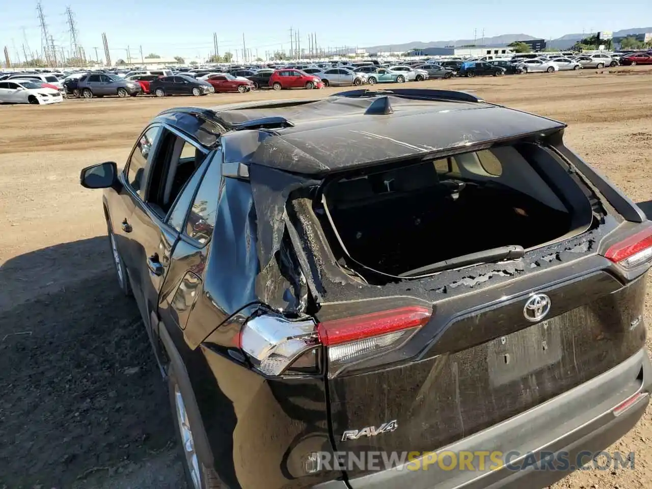 9 Фотография поврежденного автомобиля 2T3W1RFVXKW030510 TOYOTA RAV4 2019