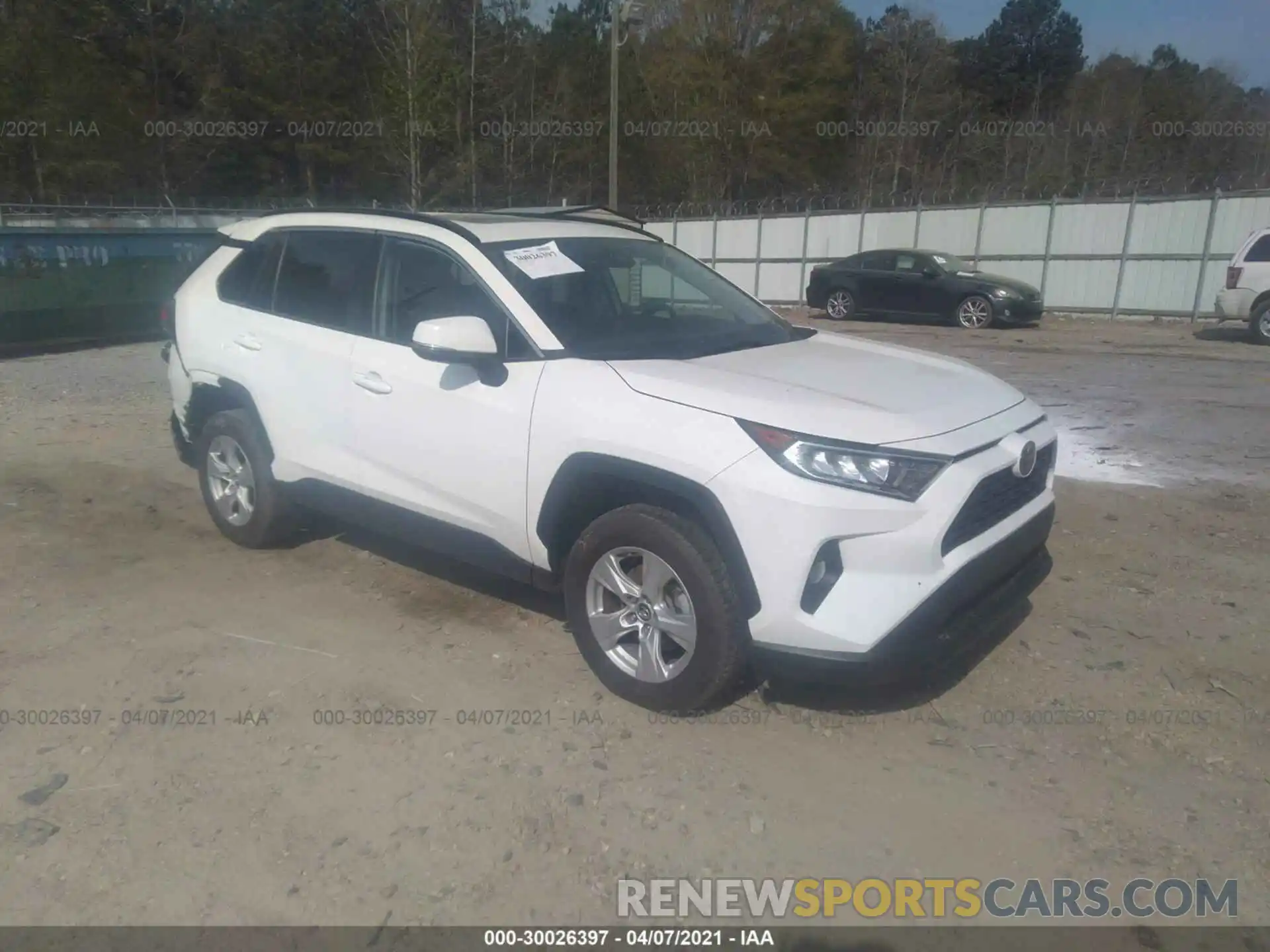 1 Photograph of a damaged car 2T3W1RFVXKW044424 TOYOTA RAV4 2019