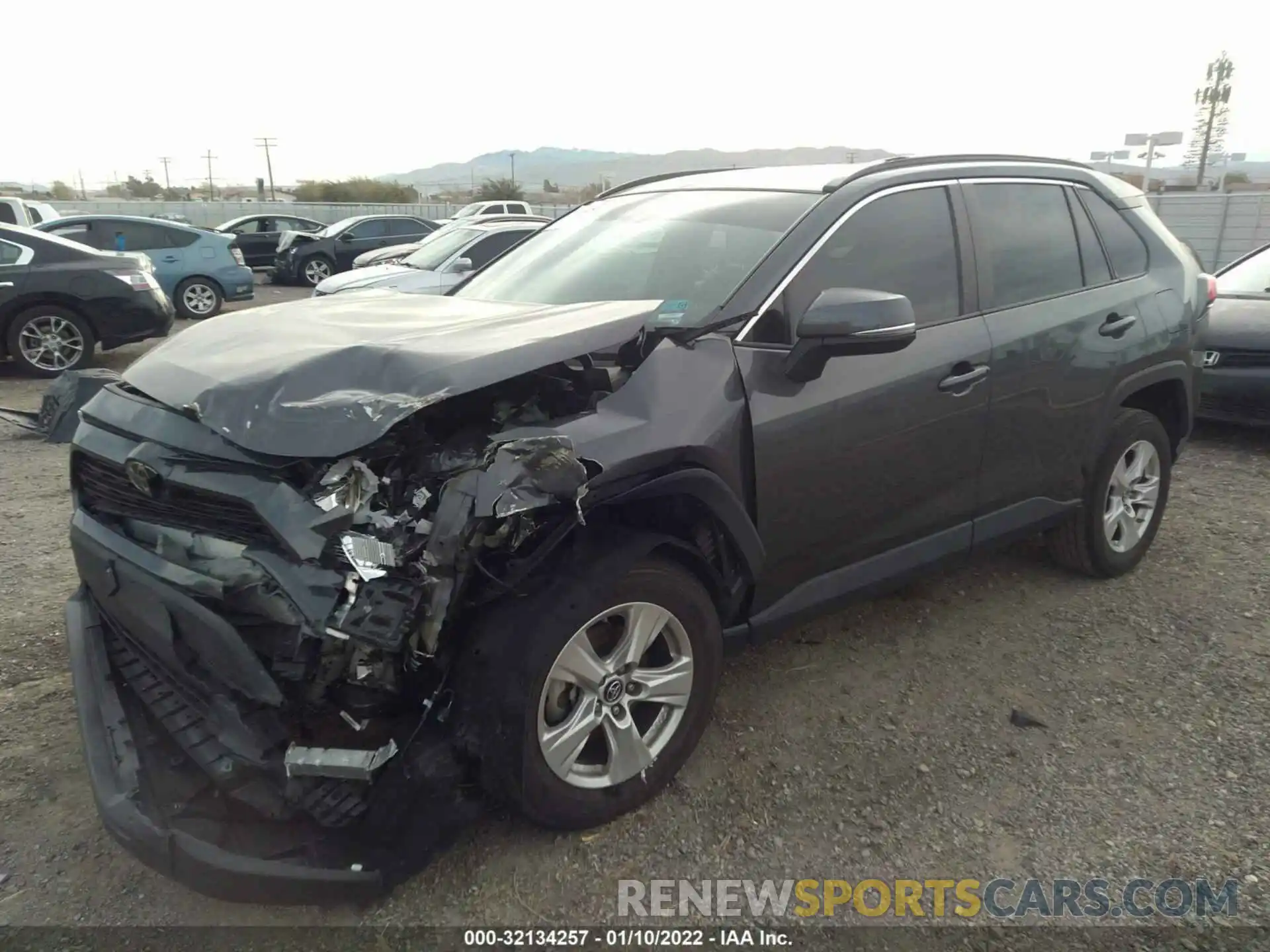 2 Photograph of a damaged car 2T3W1RFVXKW051129 TOYOTA RAV4 2019