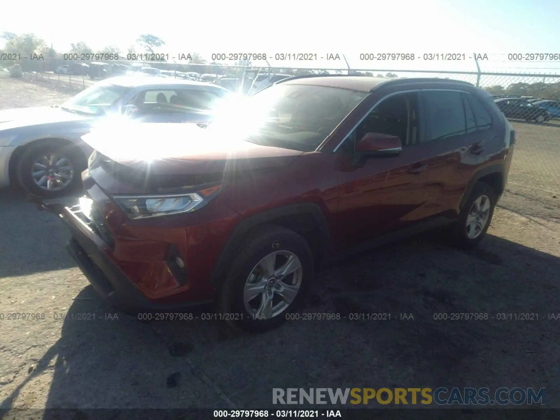 2 Photograph of a damaged car 2T3W1RFVXKW052006 TOYOTA RAV4 2019