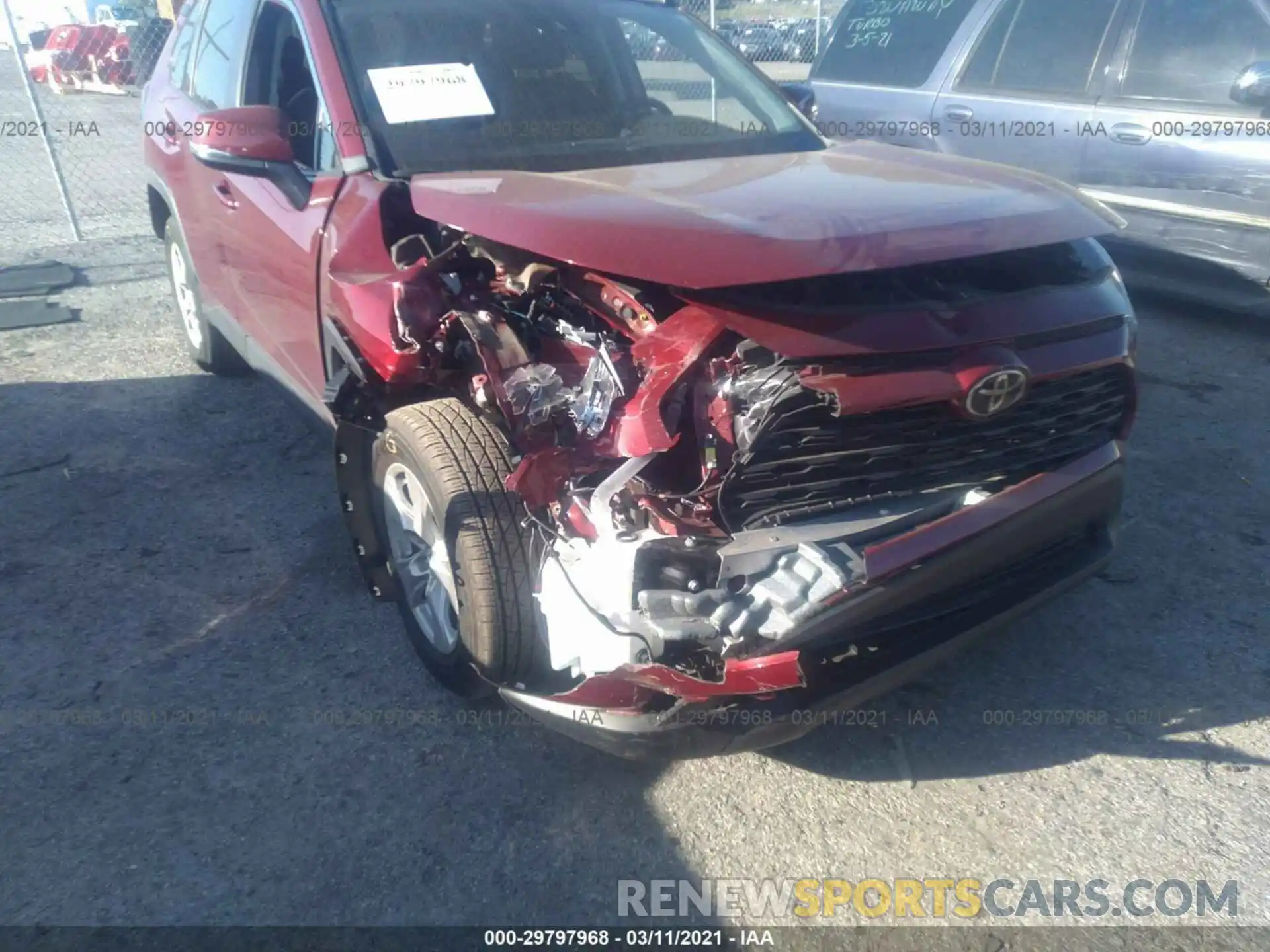 6 Photograph of a damaged car 2T3W1RFVXKW052006 TOYOTA RAV4 2019