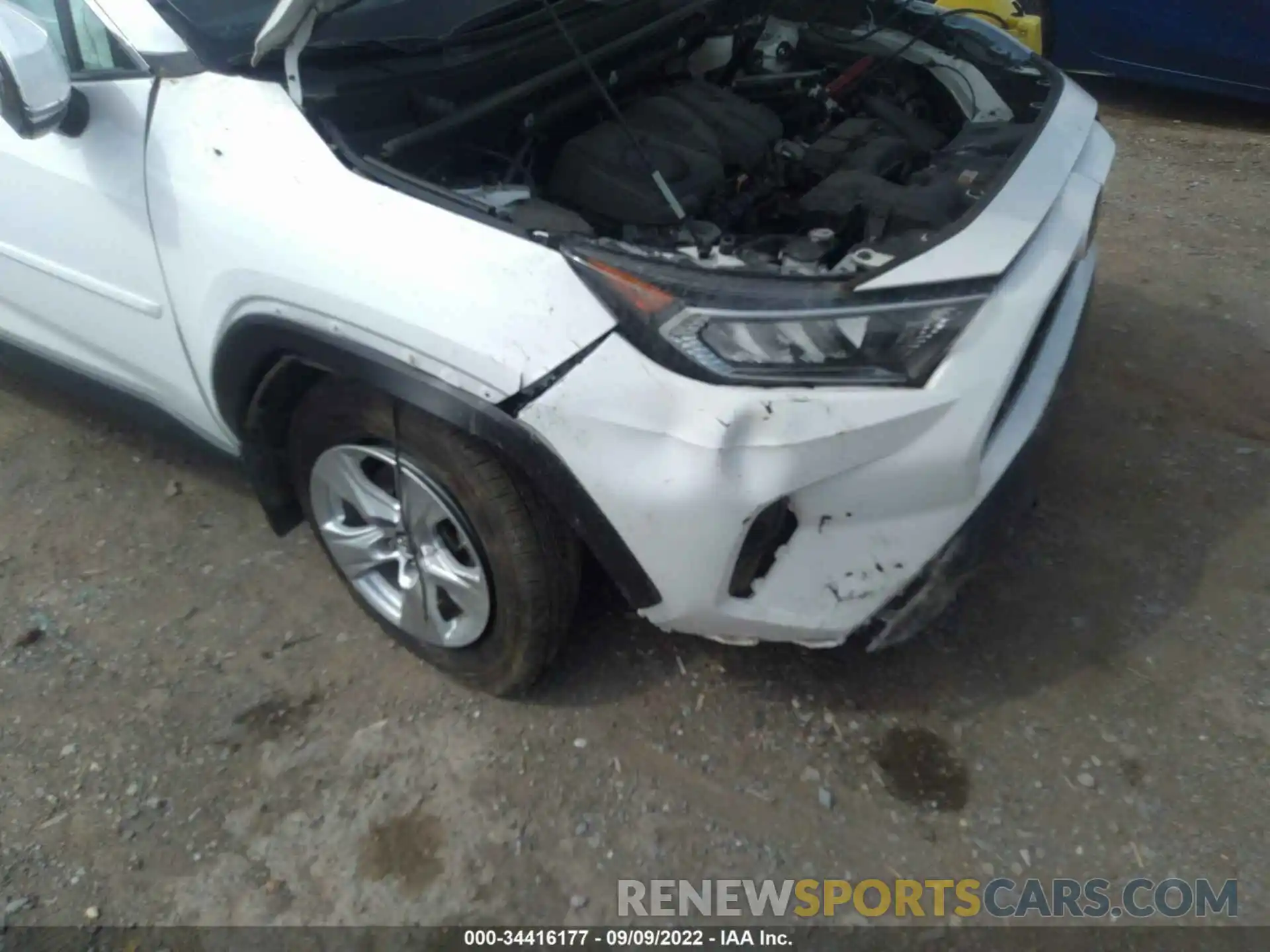 6 Фотография поврежденного автомобиля 2T3W1RFVXKW053916 TOYOTA RAV4 2019