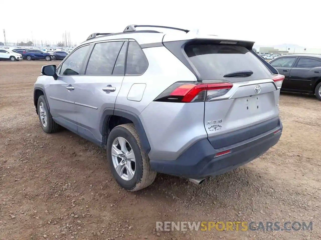 3 Фотография поврежденного автомобиля 2T3W1RFVXKW056329 TOYOTA RAV4 2019