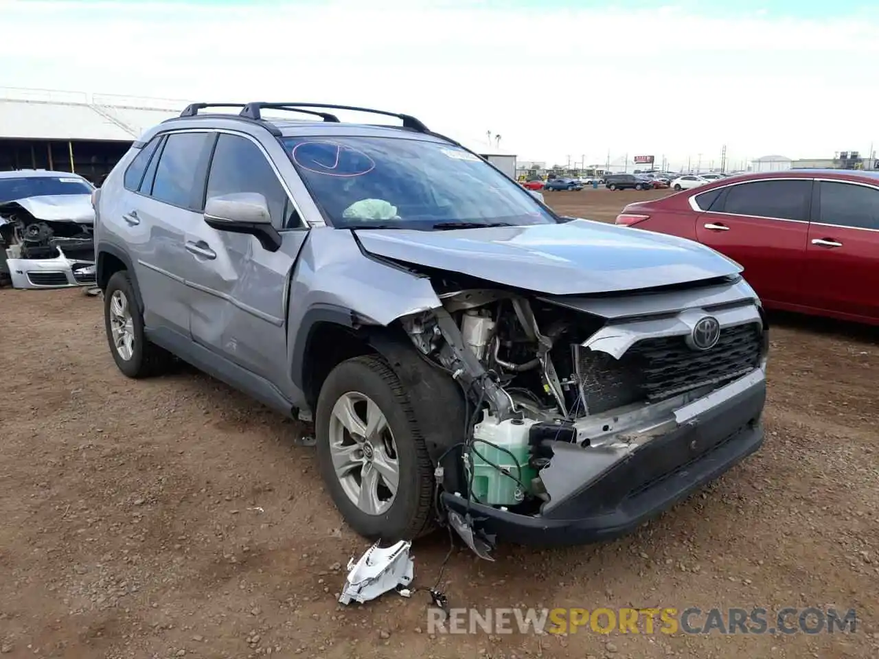 9 Photograph of a damaged car 2T3W1RFVXKW056329 TOYOTA RAV4 2019