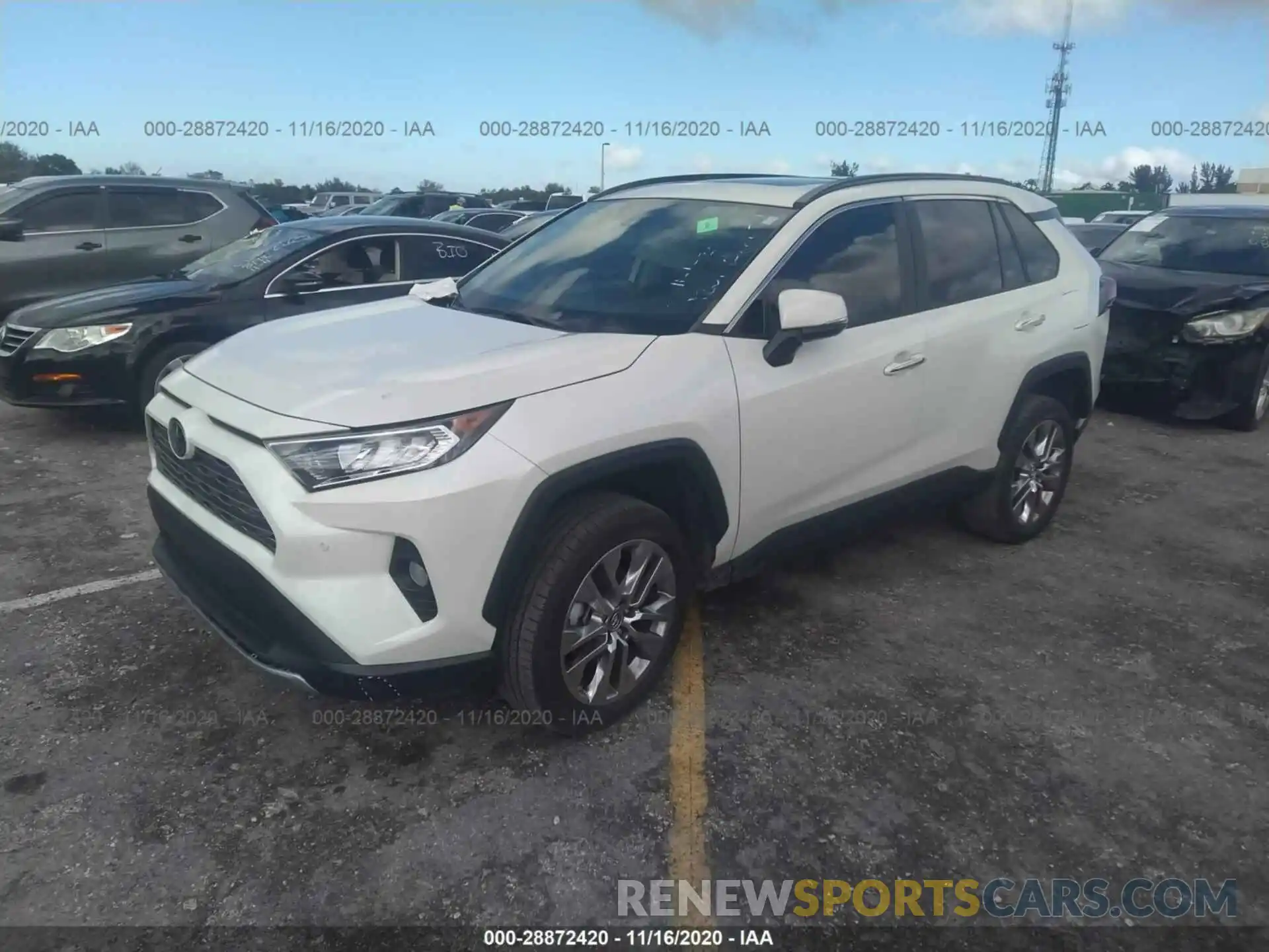 2 Photograph of a damaged car 2T3Y1RFV0KC009269 TOYOTA RAV4 2019