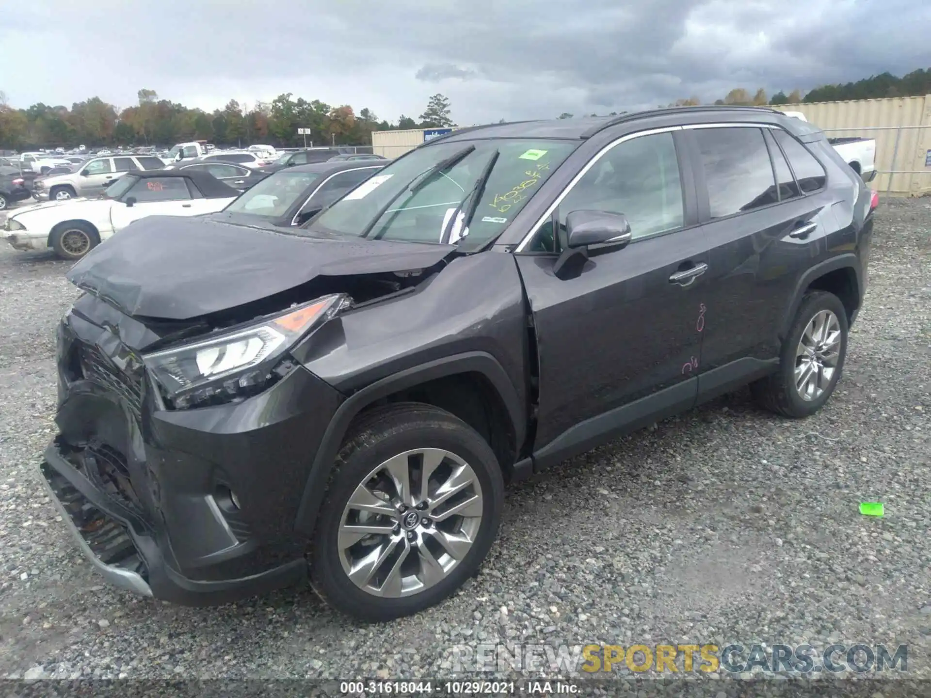 2 Photograph of a damaged car 2T3Y1RFV0KW019038 TOYOTA RAV4 2019