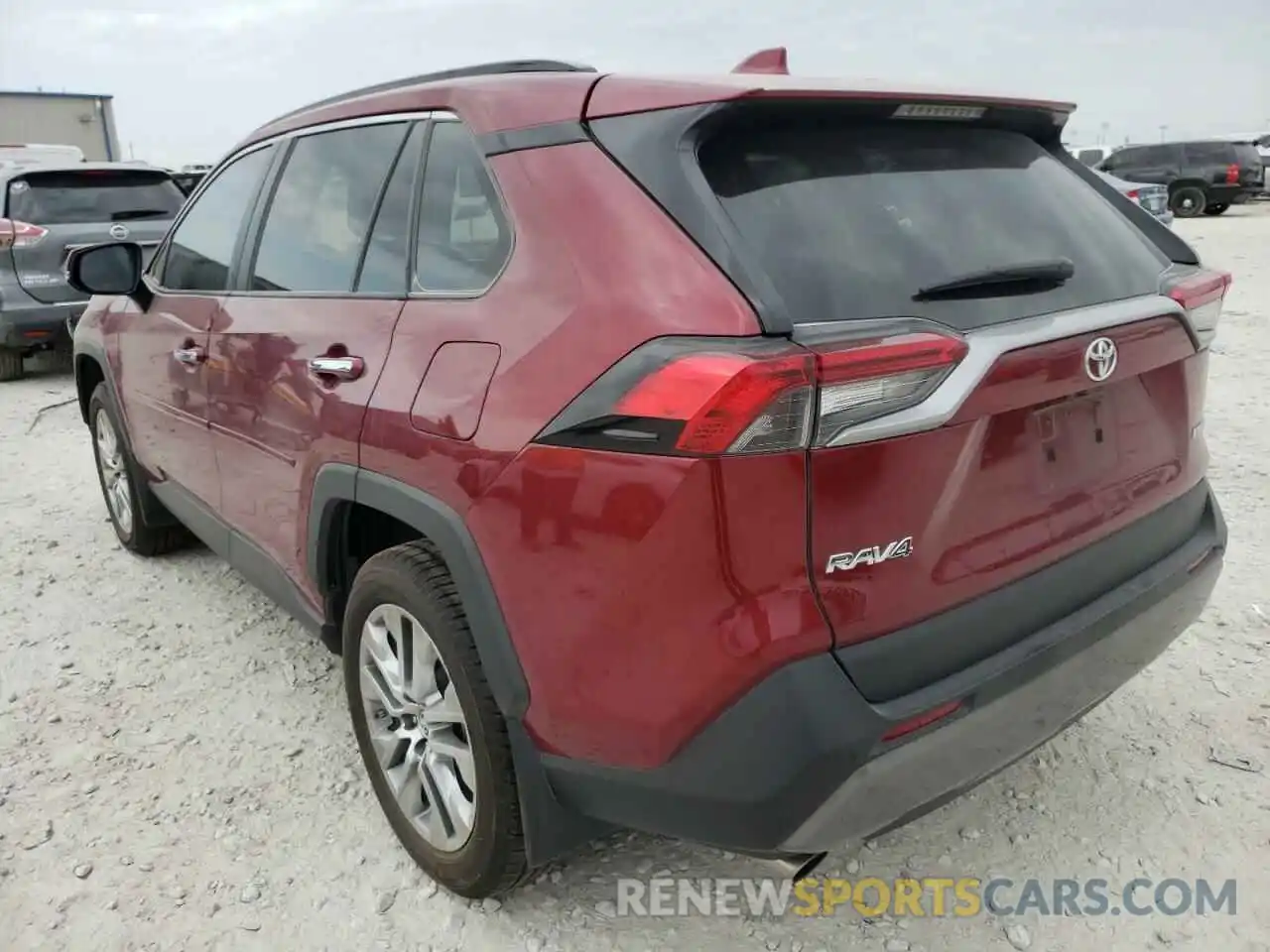 3 Photograph of a damaged car 2T3Y1RFV0KW033070 TOYOTA RAV4 2019