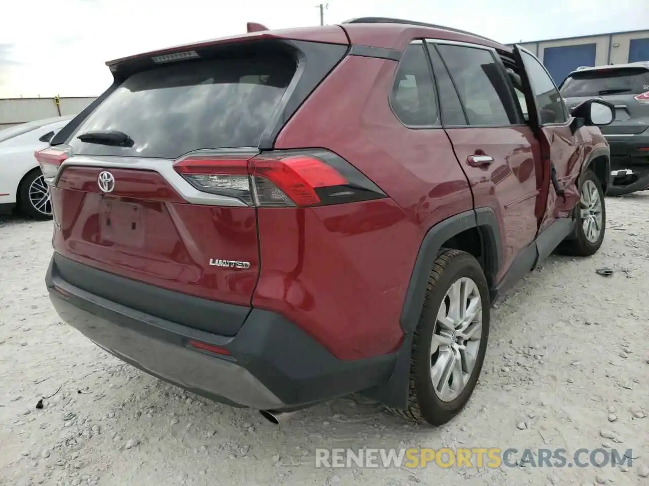 4 Фотография поврежденного автомобиля 2T3Y1RFV0KW033070 TOYOTA RAV4 2019