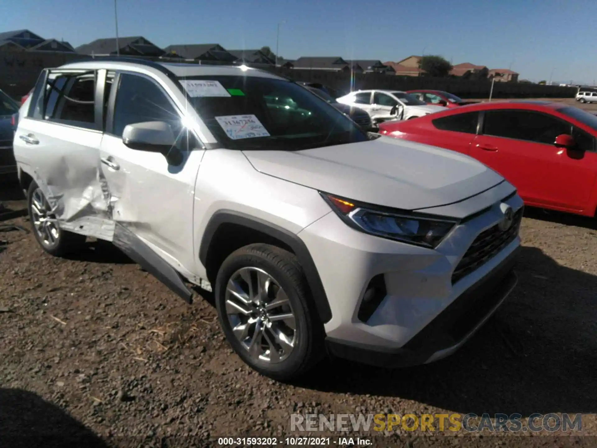 1 Photograph of a damaged car 2T3Y1RFV1KW012468 TOYOTA RAV4 2019