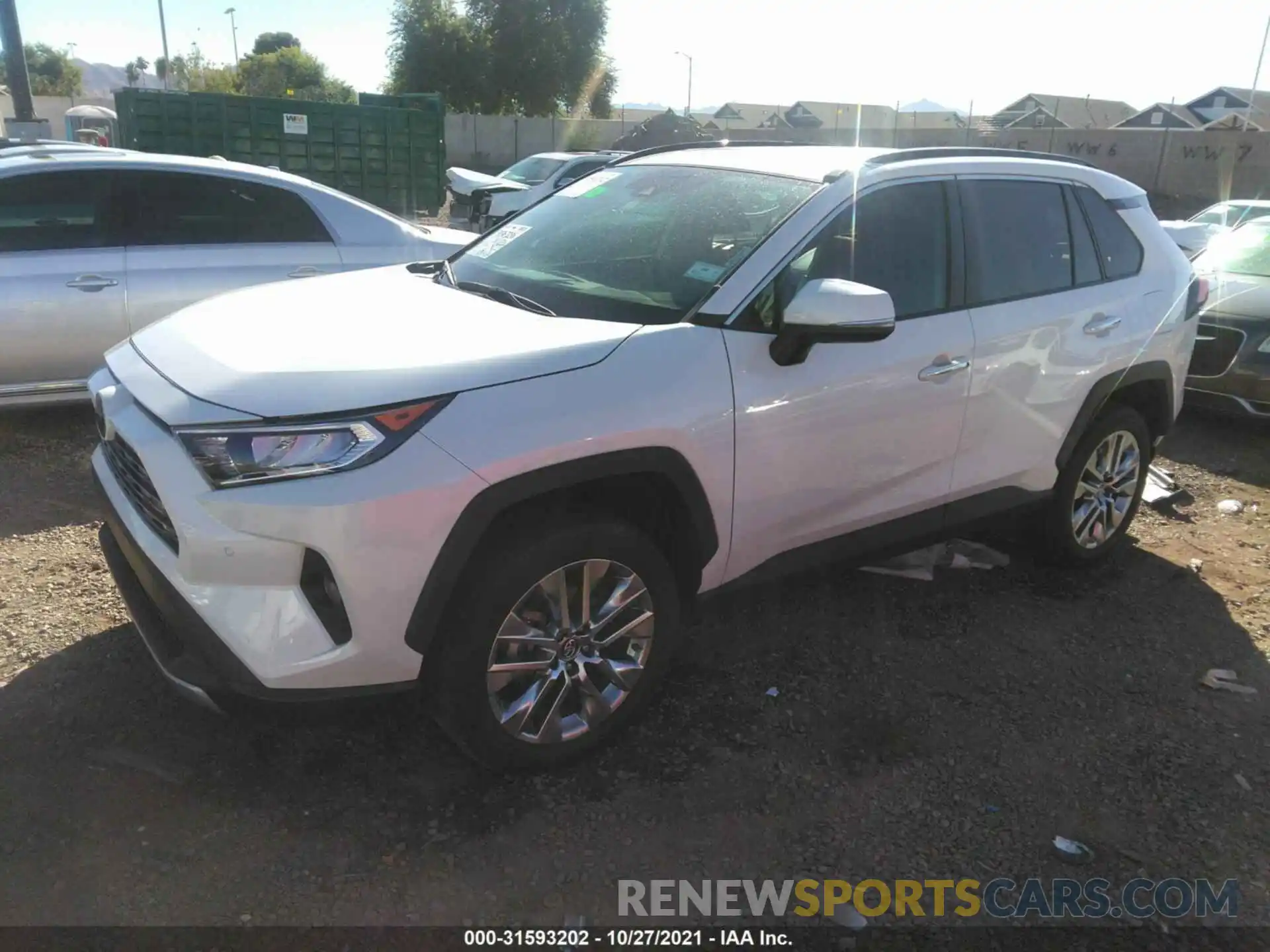 2 Photograph of a damaged car 2T3Y1RFV1KW012468 TOYOTA RAV4 2019