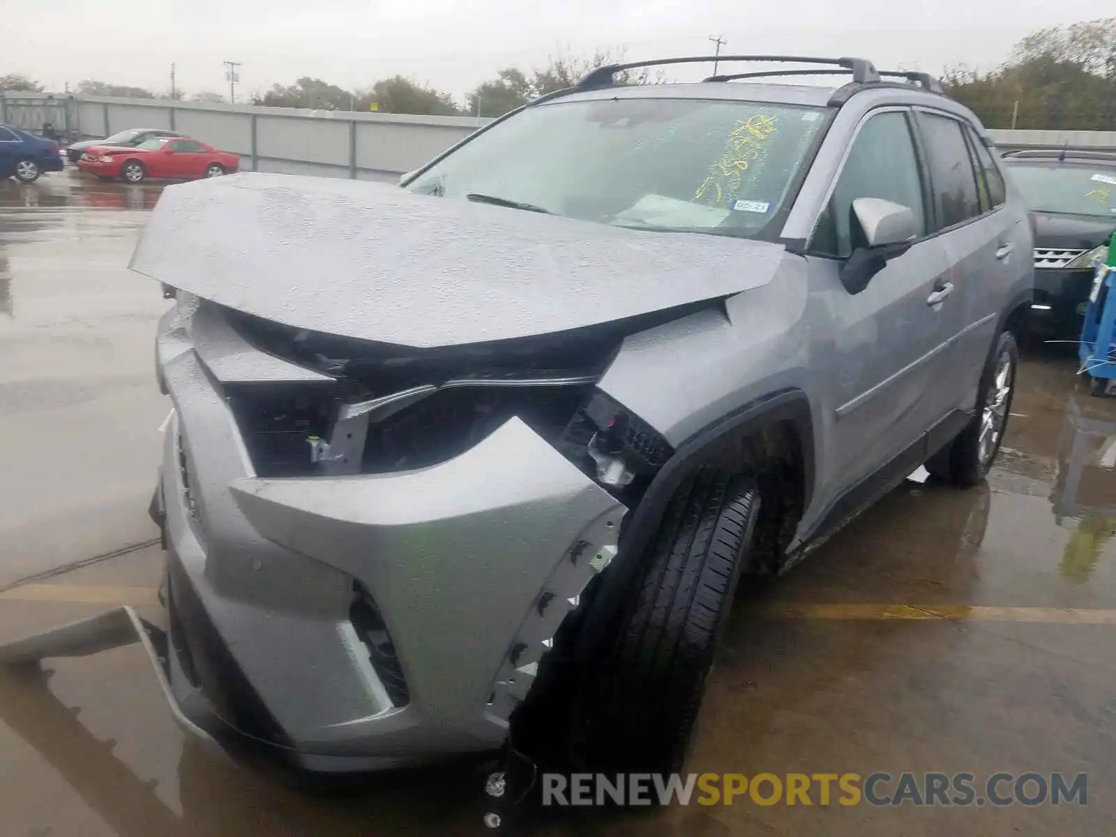 2 Photograph of a damaged car 2T3Y1RFV2KC003781 TOYOTA RAV4 2019