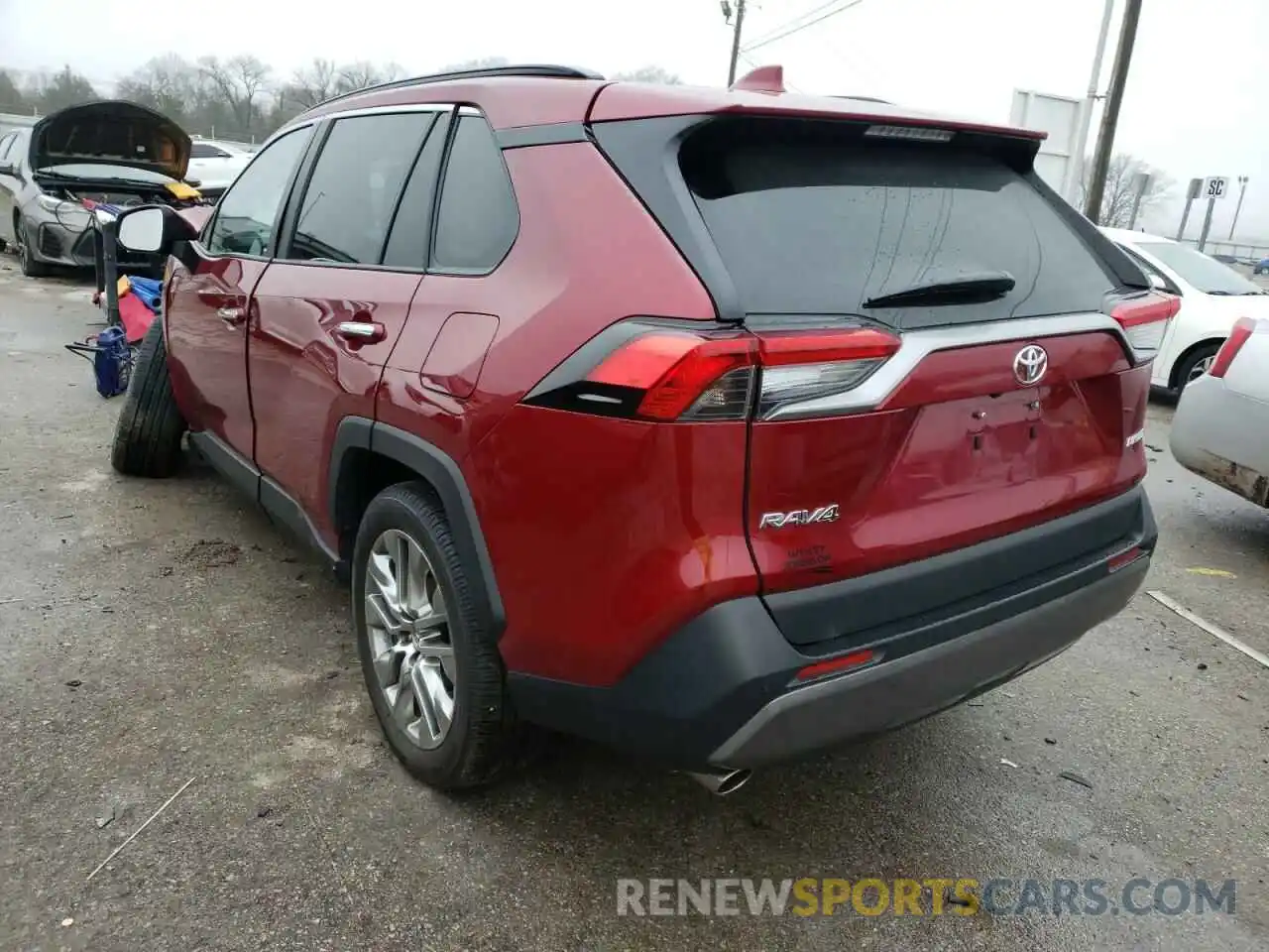 3 Photograph of a damaged car 2T3Y1RFV2KW044684 TOYOTA RAV4 2019