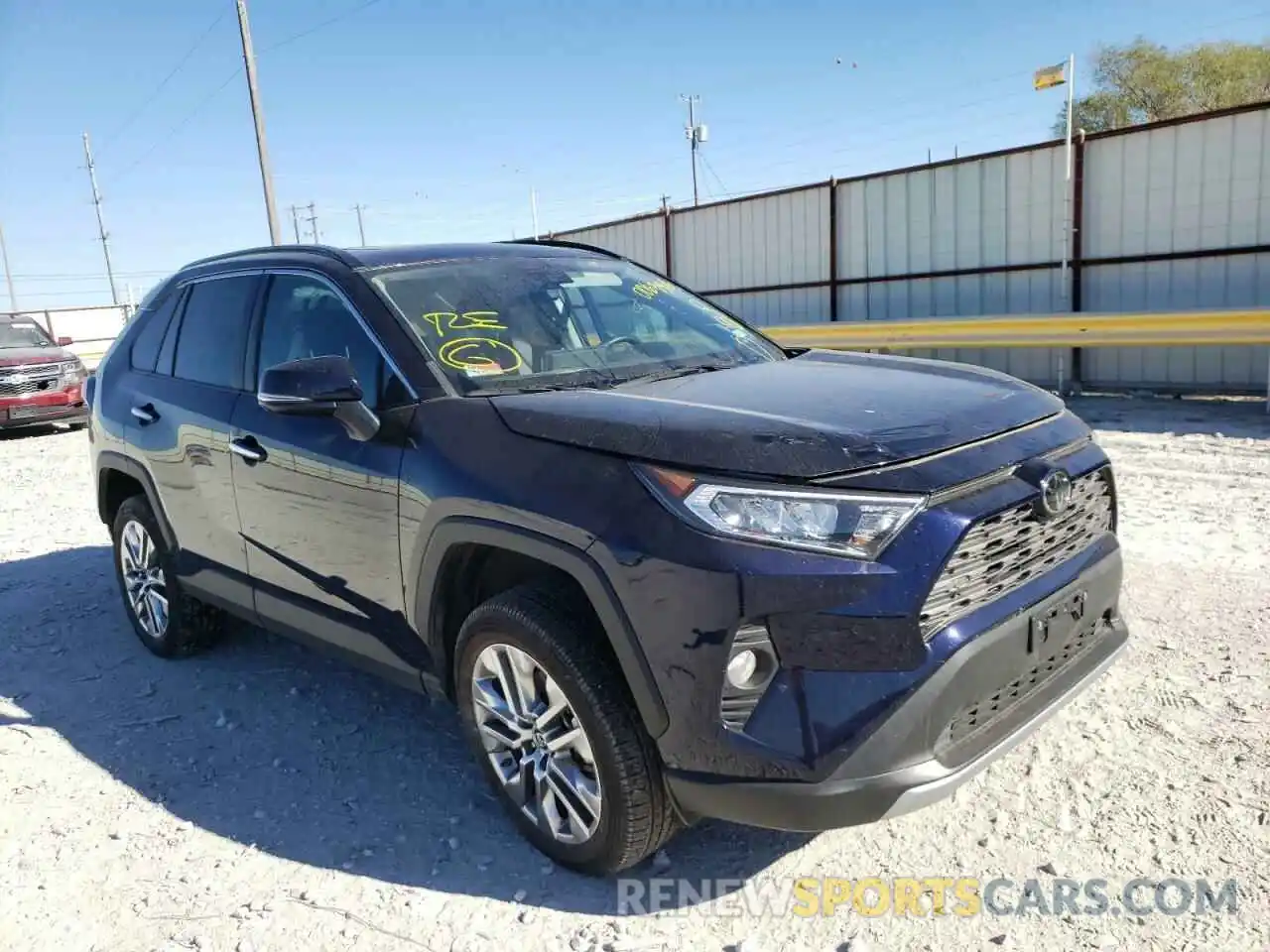 1 Photograph of a damaged car 2T3Y1RFV3KC006396 TOYOTA RAV4 2019