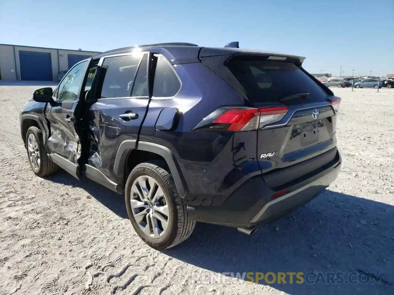 3 Photograph of a damaged car 2T3Y1RFV3KC006396 TOYOTA RAV4 2019