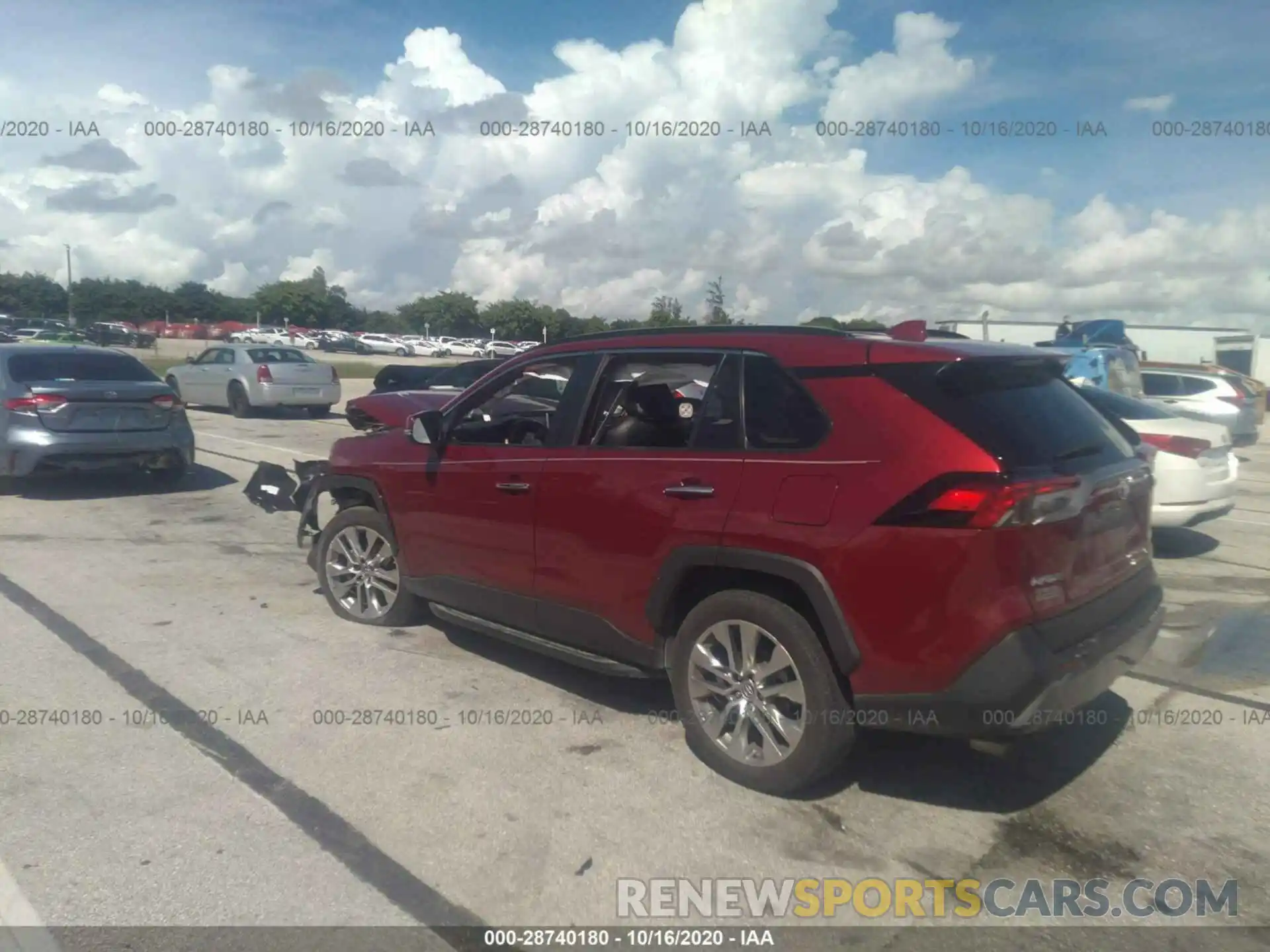 3 Photograph of a damaged car 2T3Y1RFV3KW021298 TOYOTA RAV4 2019