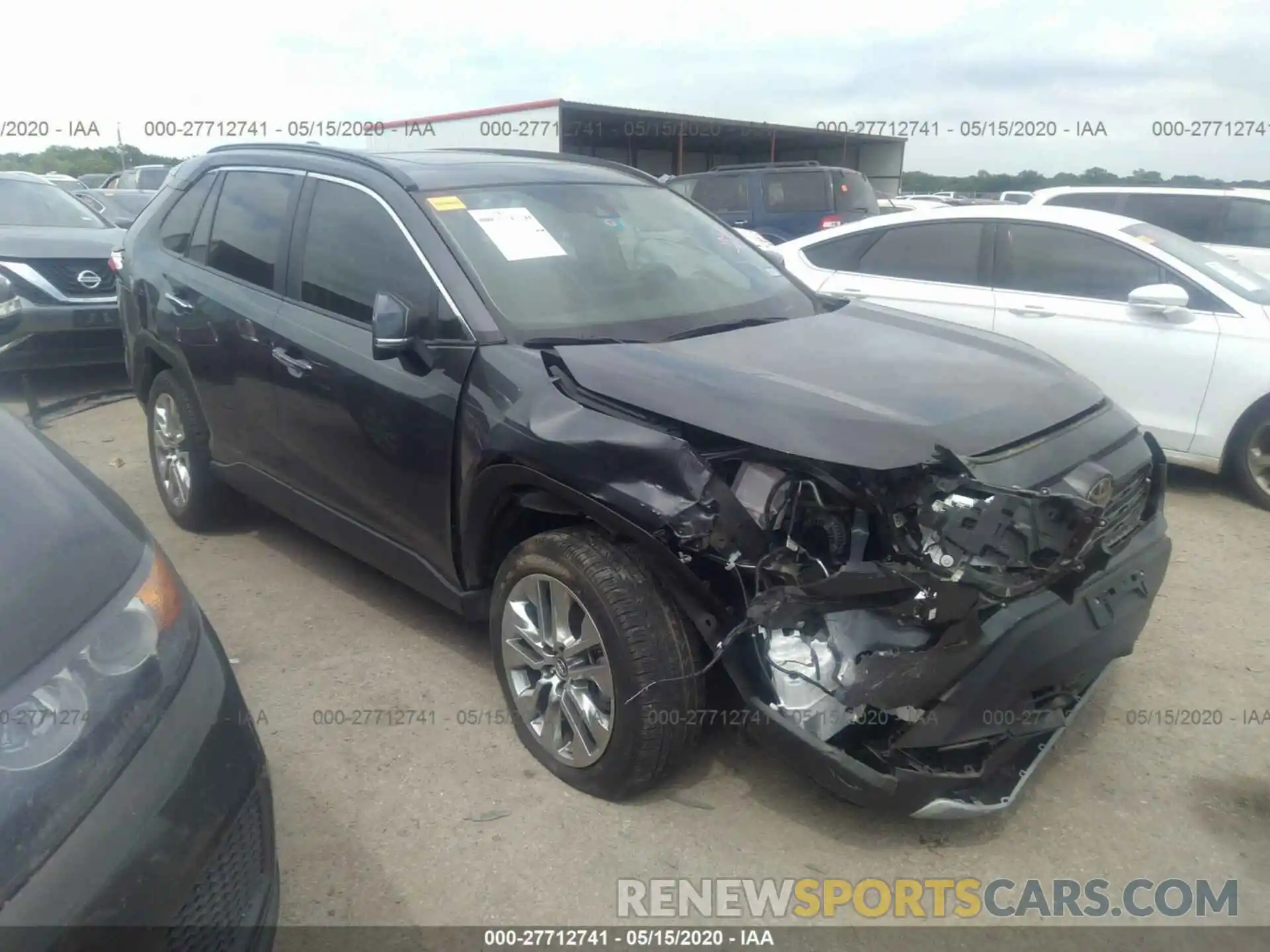 1 Photograph of a damaged car 2T3Y1RFV3KW030745 TOYOTA RAV4 2019