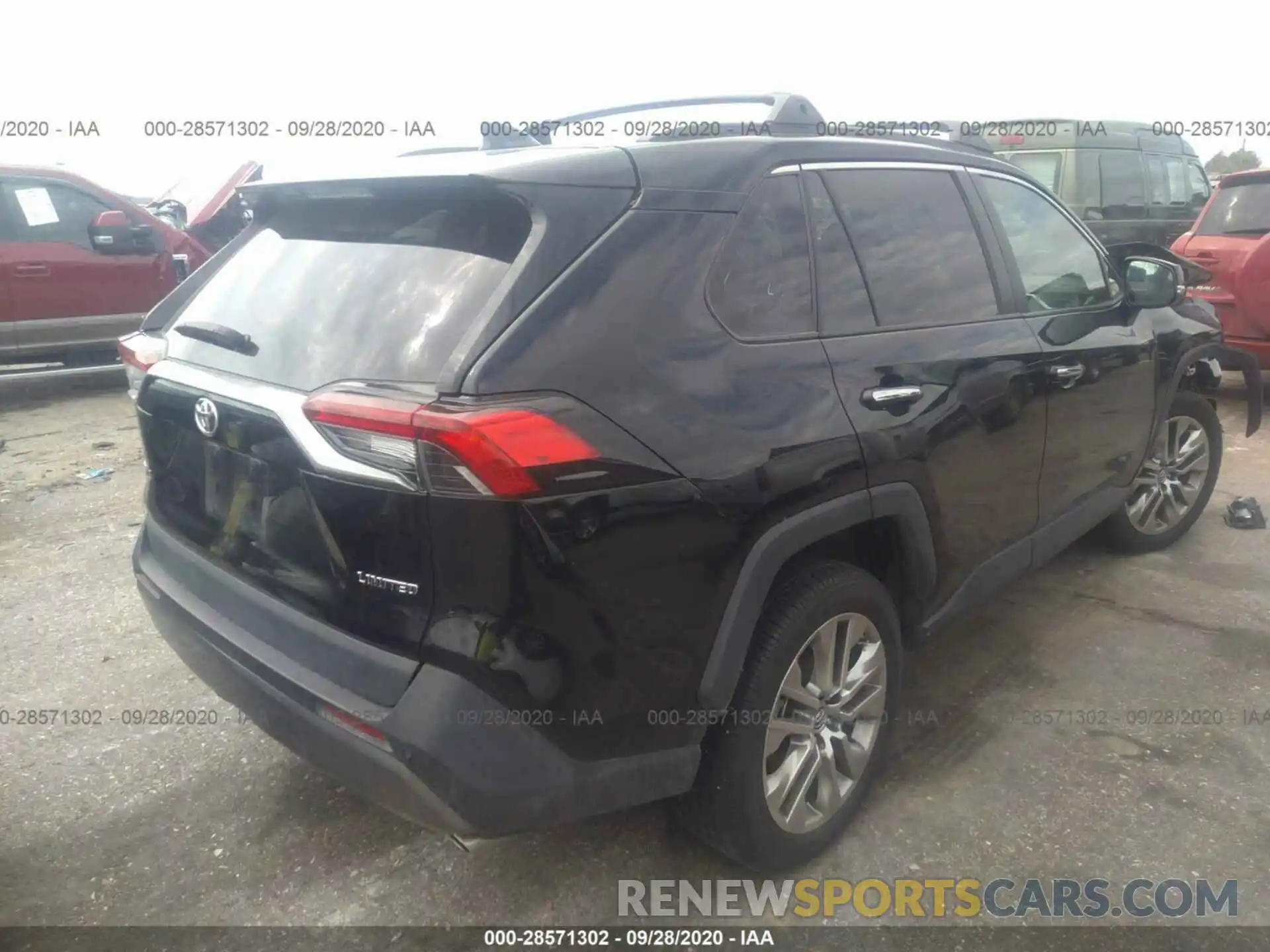 4 Фотография поврежденного автомобиля 2T3Y1RFV3KW032883 TOYOTA RAV4 2019