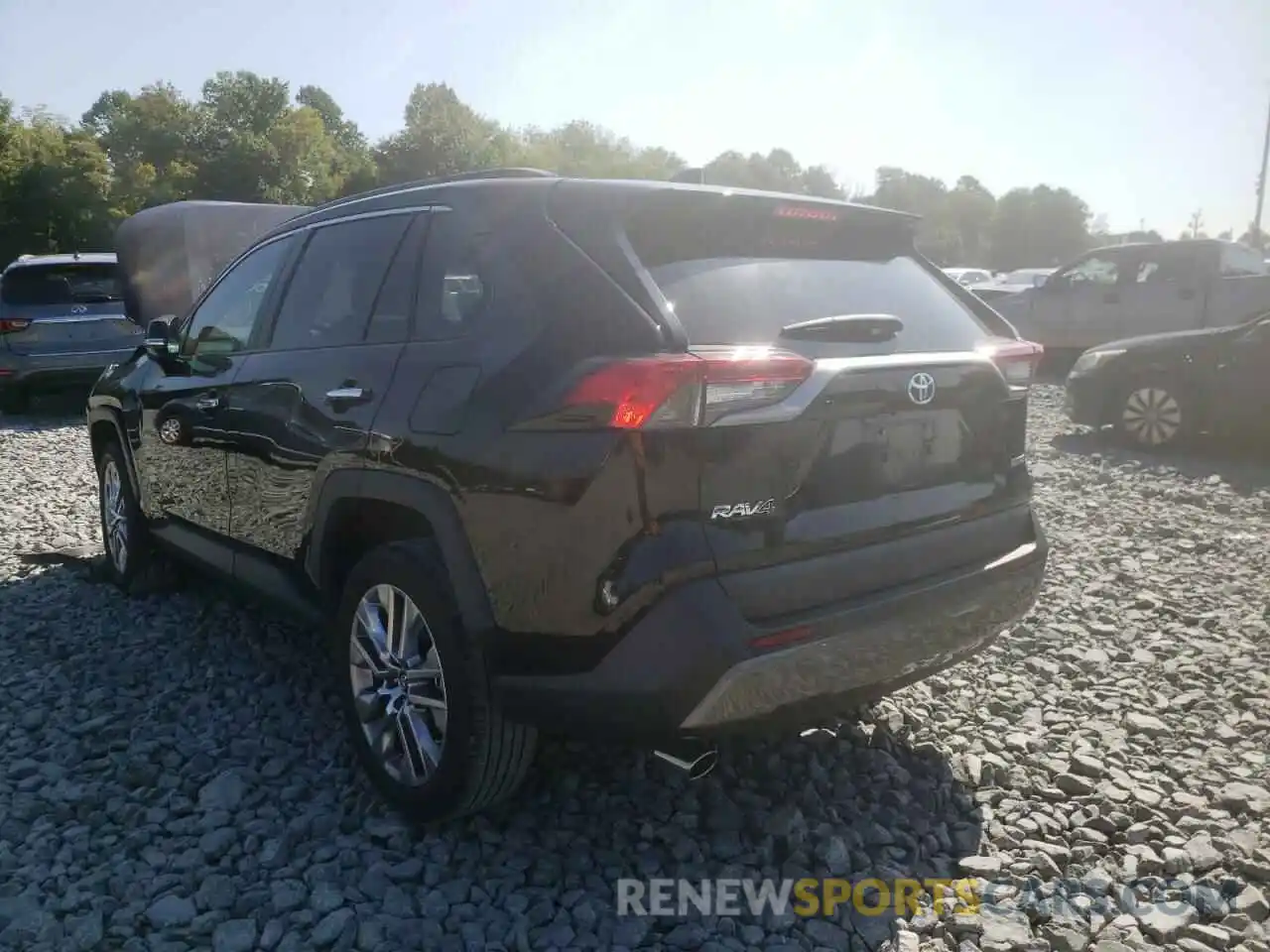 3 Photograph of a damaged car 2T3Y1RFV4KC009274 TOYOTA RAV4 2019