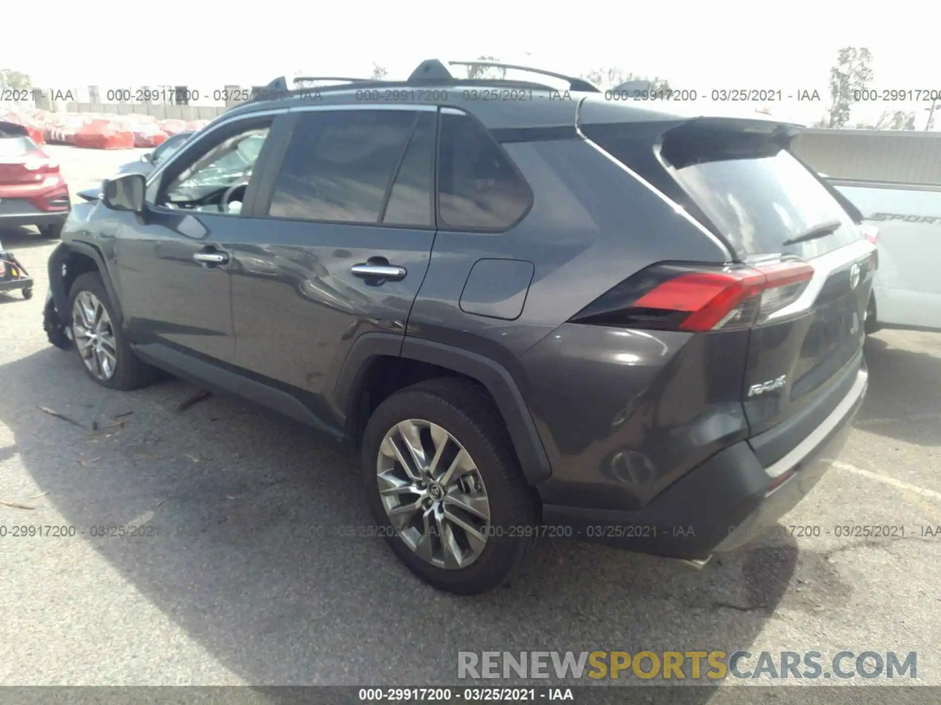 3 Photograph of a damaged car 2T3Y1RFV4KC012174 TOYOTA RAV4 2019