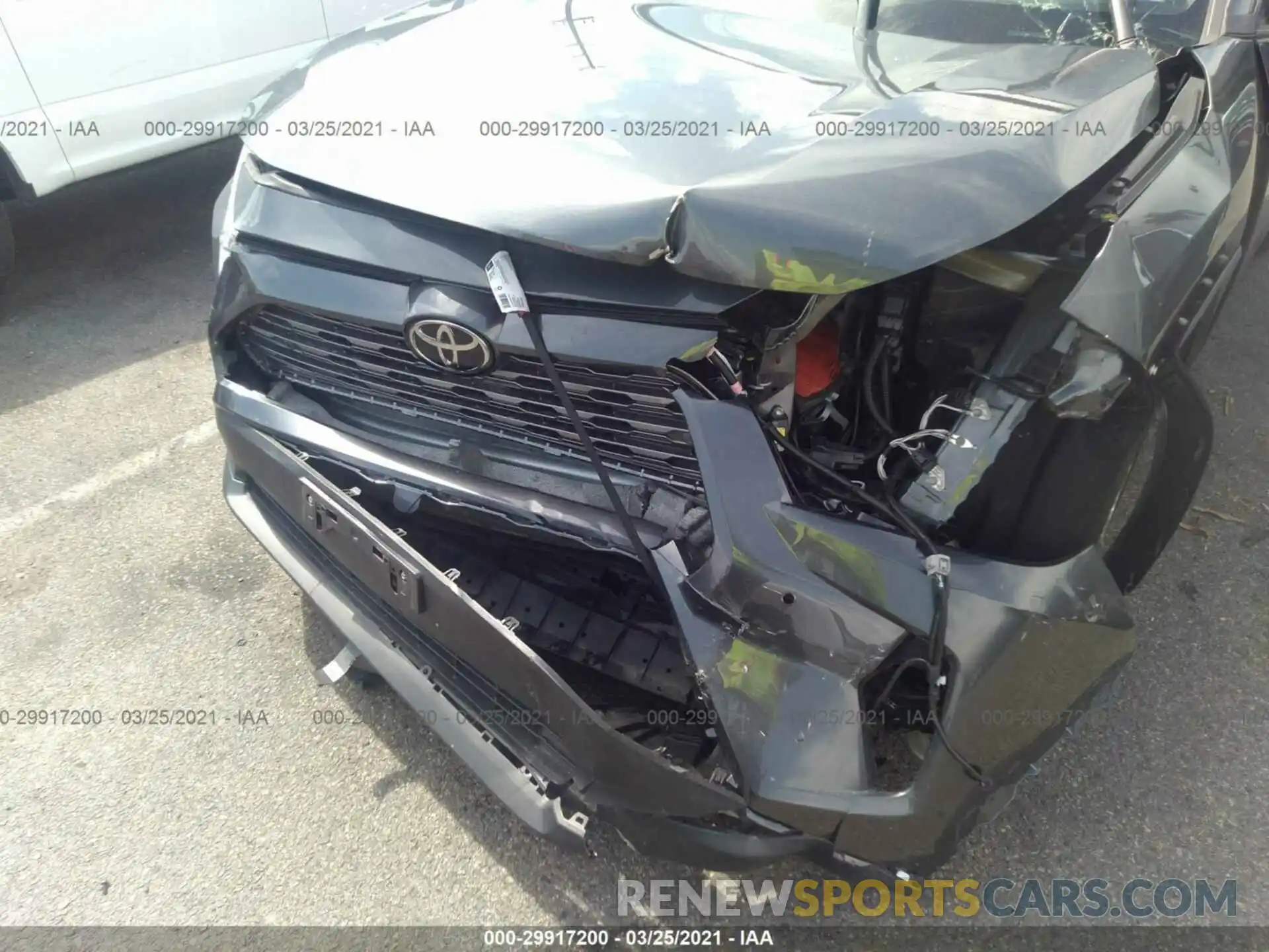 6 Photograph of a damaged car 2T3Y1RFV4KC012174 TOYOTA RAV4 2019