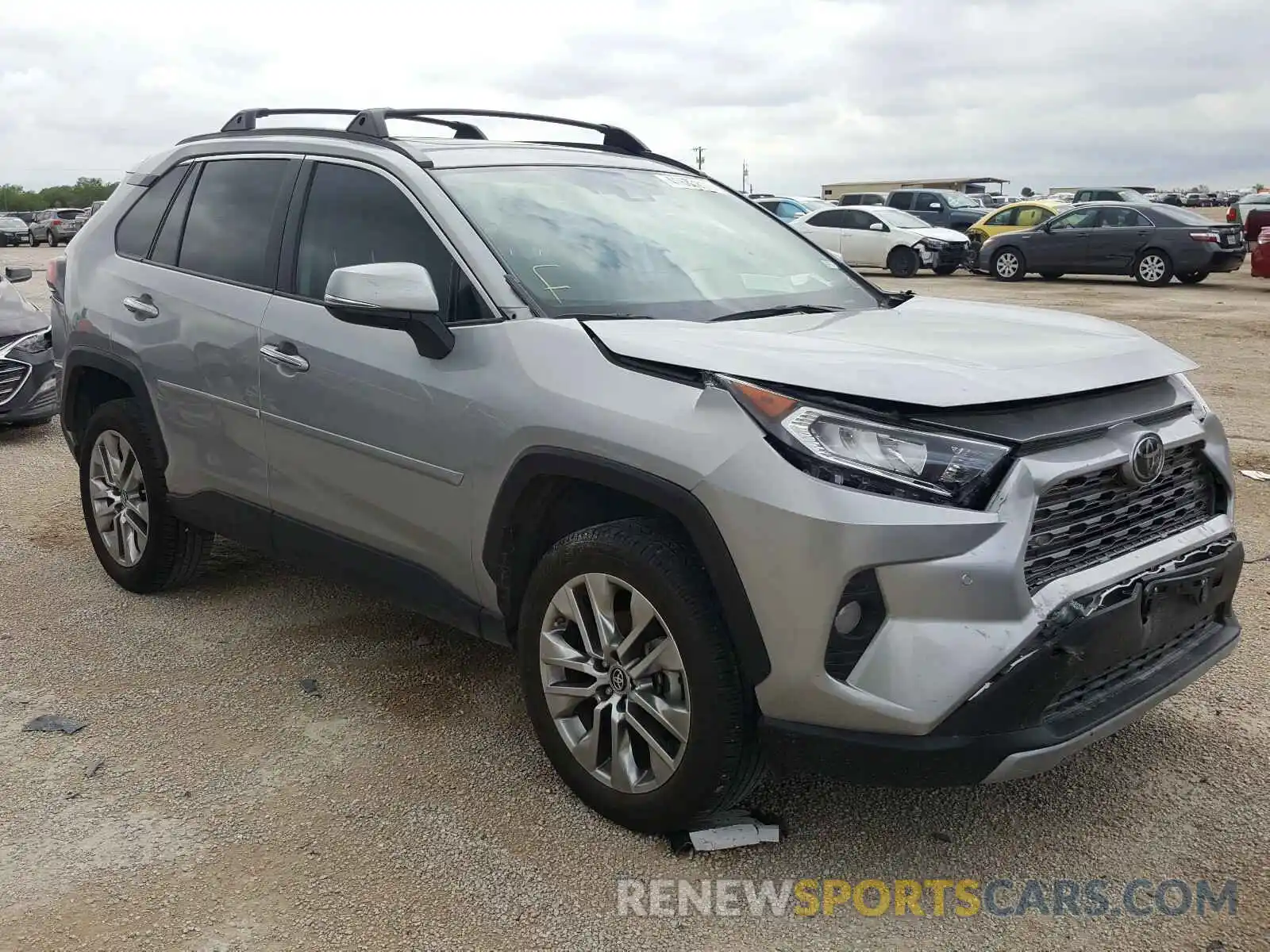 1 Photograph of a damaged car 2T3Y1RFV4KC015298 TOYOTA RAV4 2019