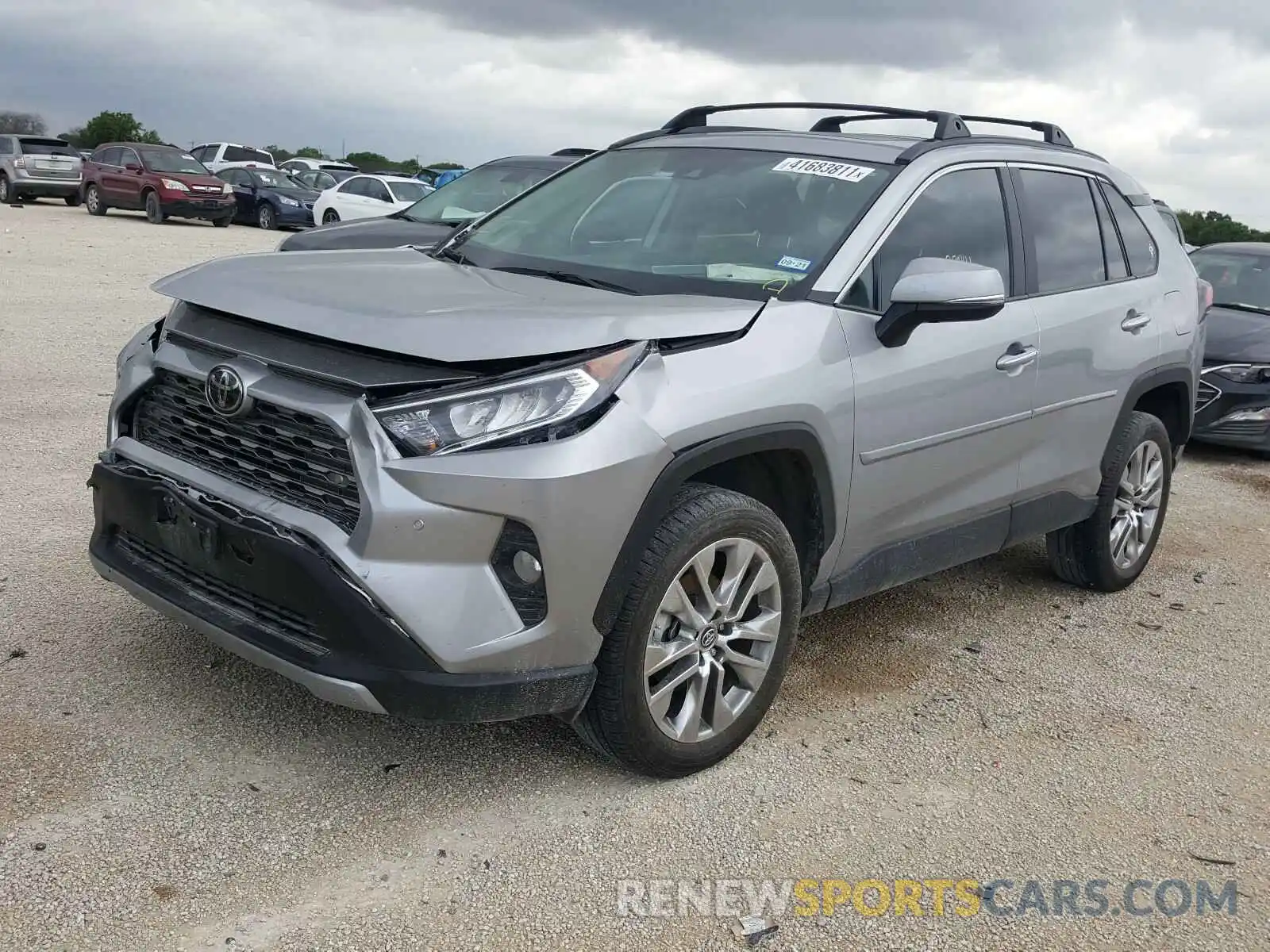 2 Фотография поврежденного автомобиля 2T3Y1RFV4KC015298 TOYOTA RAV4 2019