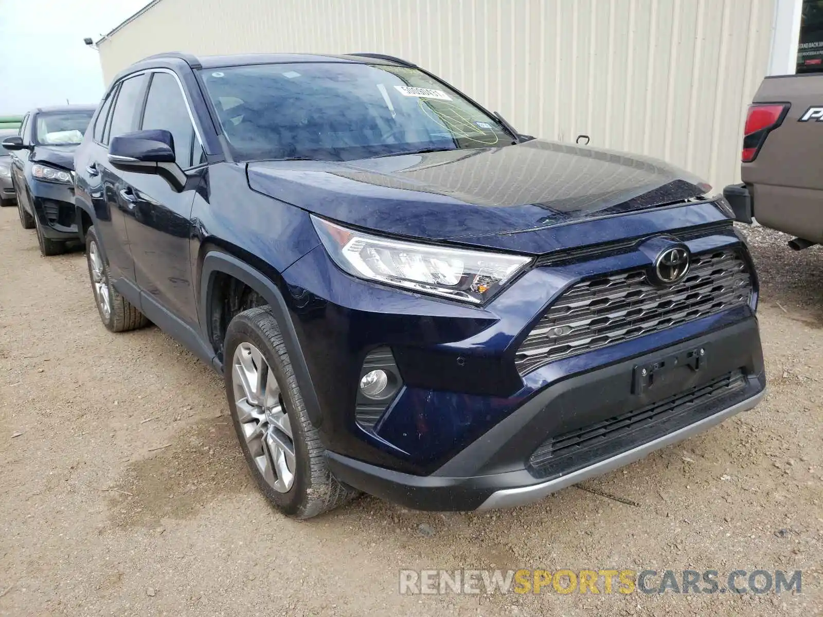 1 Photograph of a damaged car 2T3Y1RFV4KW026848 TOYOTA RAV4 2019