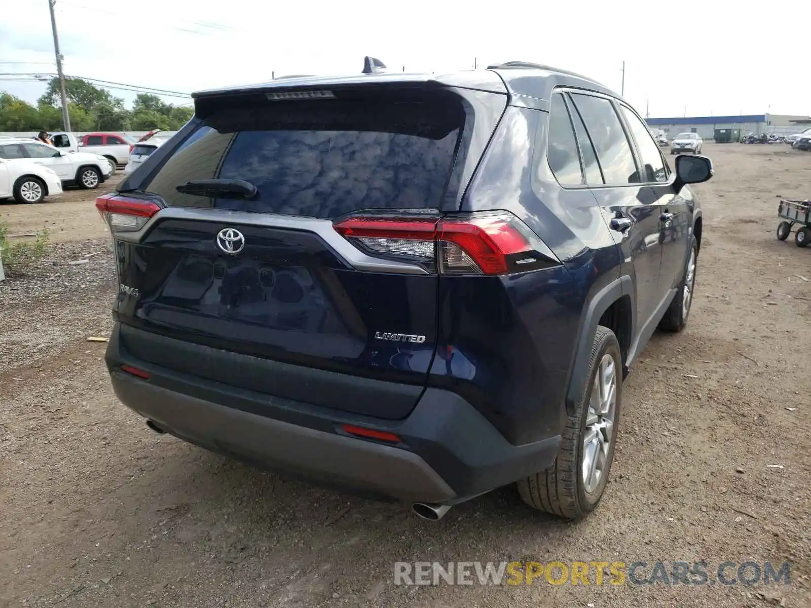 4 Photograph of a damaged car 2T3Y1RFV4KW026848 TOYOTA RAV4 2019