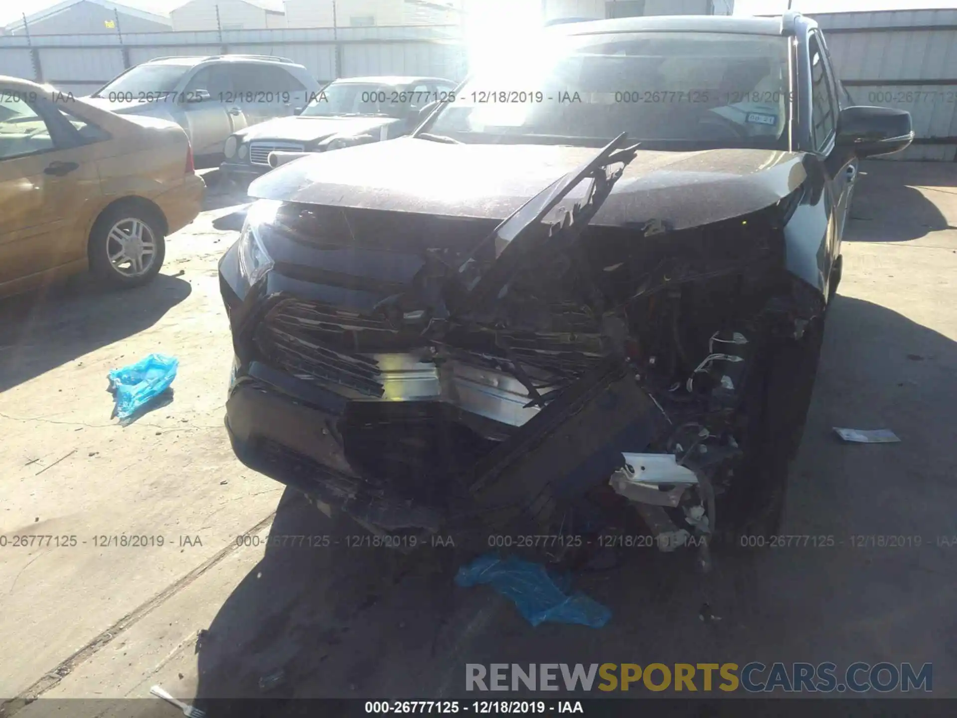 6 Photograph of a damaged car 2T3Y1RFV4KW032276 TOYOTA RAV4 2019