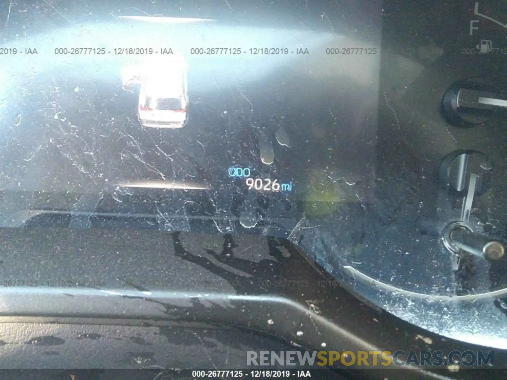 7 Photograph of a damaged car 2T3Y1RFV4KW032276 TOYOTA RAV4 2019