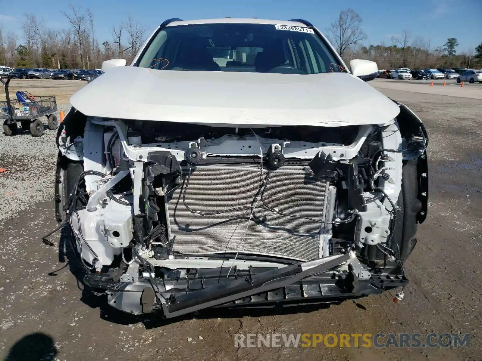 9 Photograph of a damaged car 2T3Y1RFV5KW018614 TOYOTA RAV4 2019