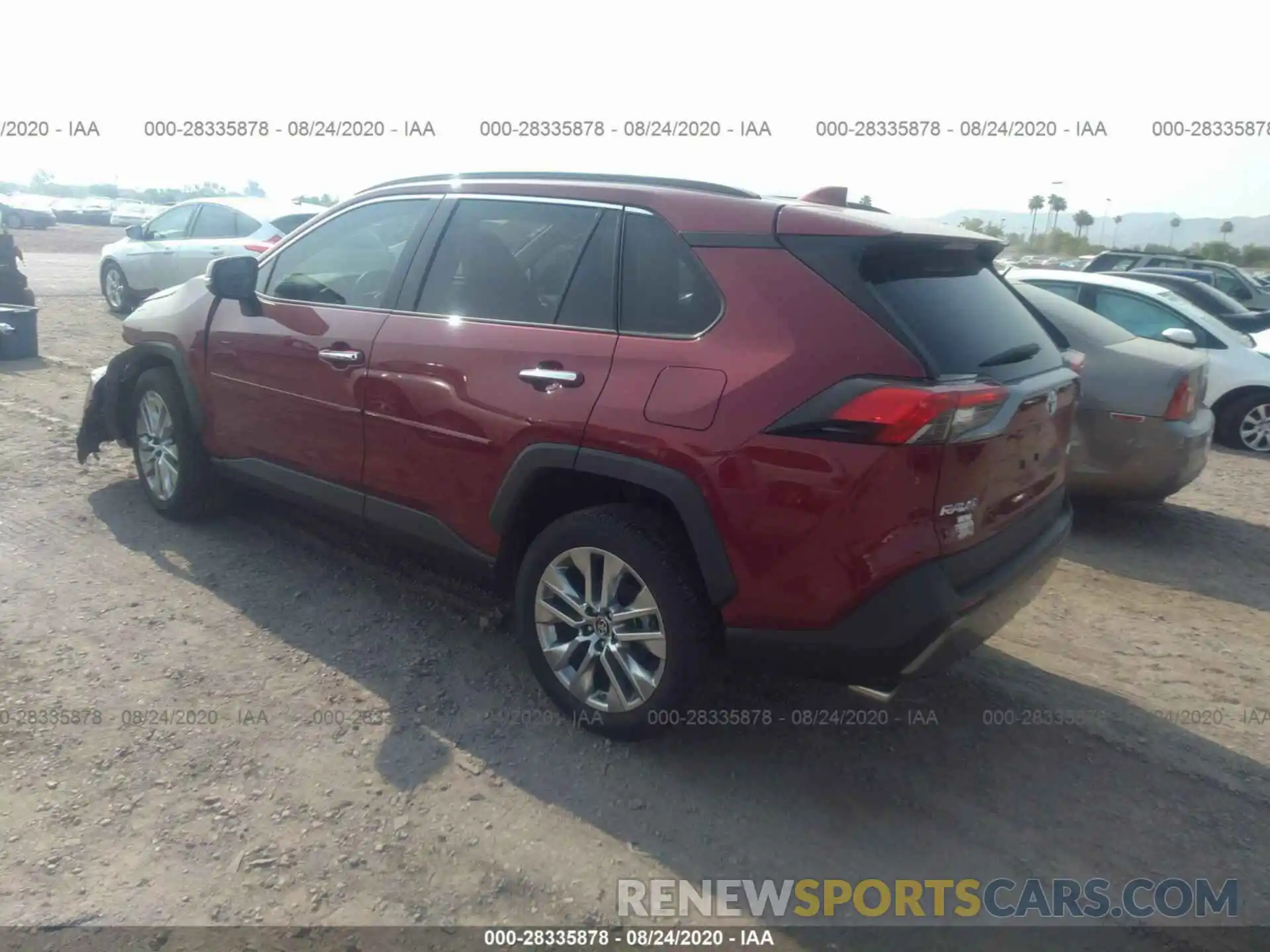 3 Photograph of a damaged car 2T3Y1RFV5KW054254 TOYOTA RAV4 2019