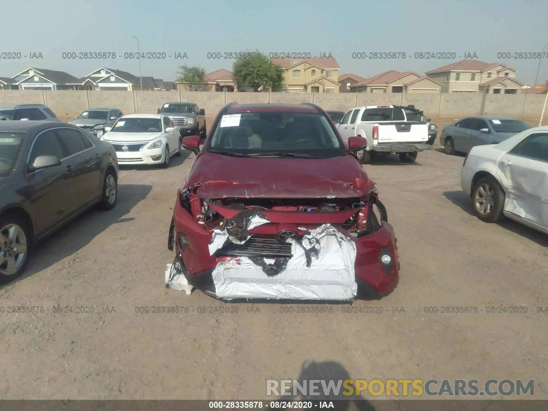 6 Photograph of a damaged car 2T3Y1RFV5KW054254 TOYOTA RAV4 2019