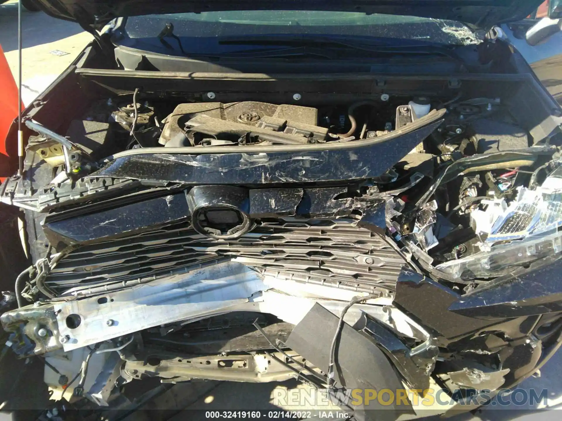 10 Photograph of a damaged car 2T3Y1RFV6KC009051 TOYOTA RAV4 2019