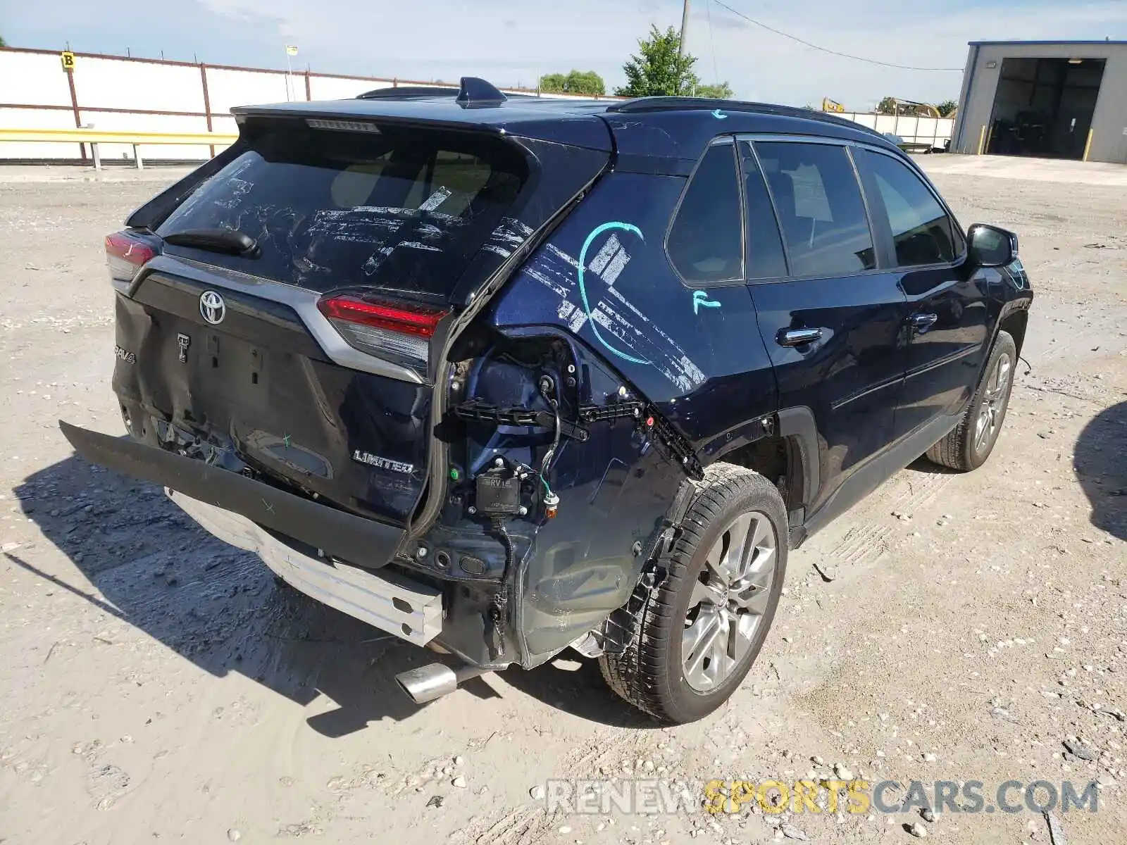 4 Фотография поврежденного автомобиля 2T3Y1RFV6KC016646 TOYOTA RAV4 2019